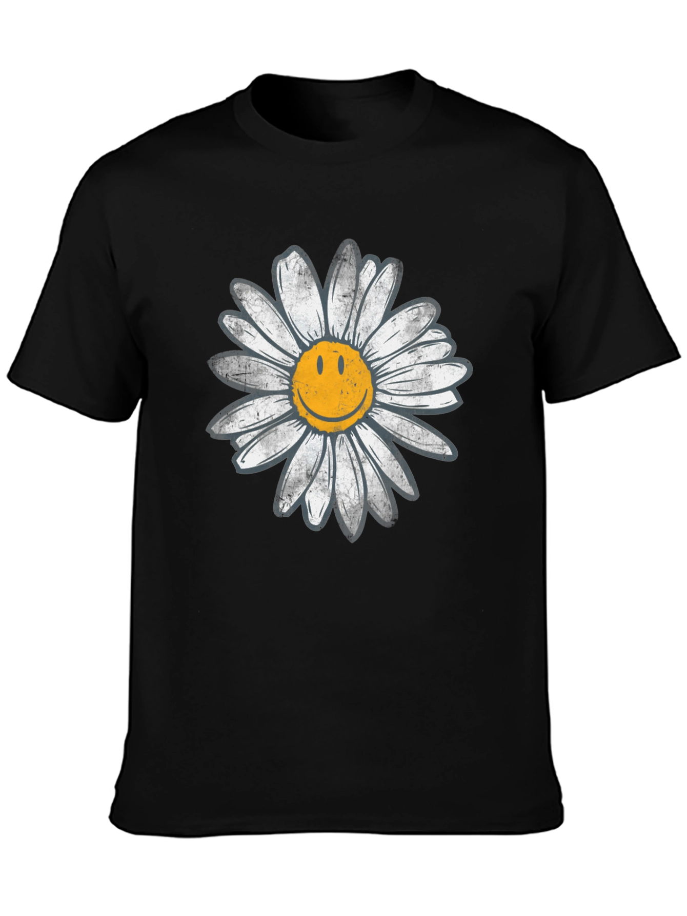 Daisy Smiley Face Graphic Tee