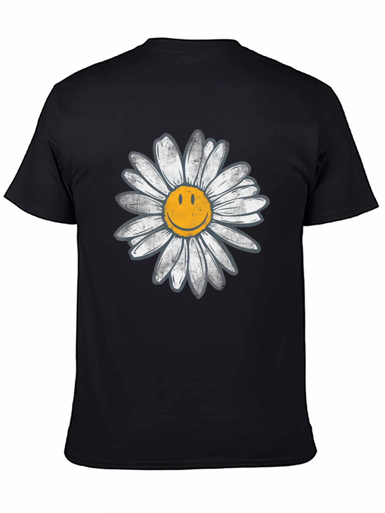 Daisy Smiley Face Graphic Tee