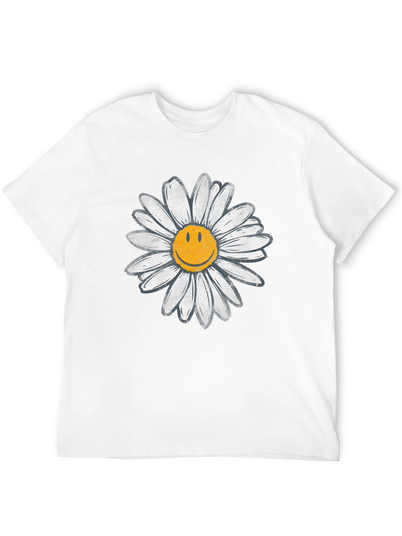 Daisy Smiley Face Graphic Tee