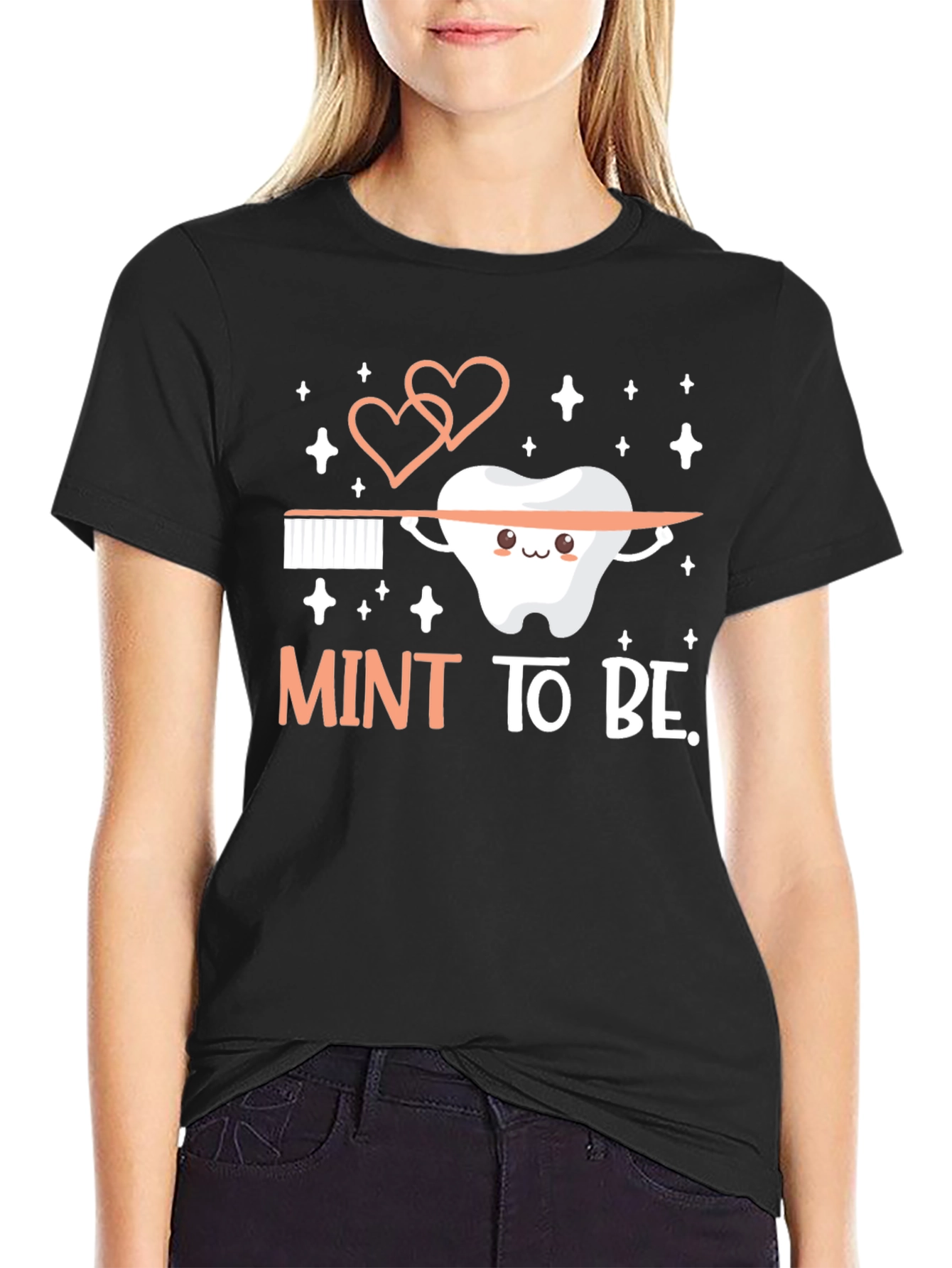 Mint To Be Tooth T-Shirt - Dental Hygiene Gift
