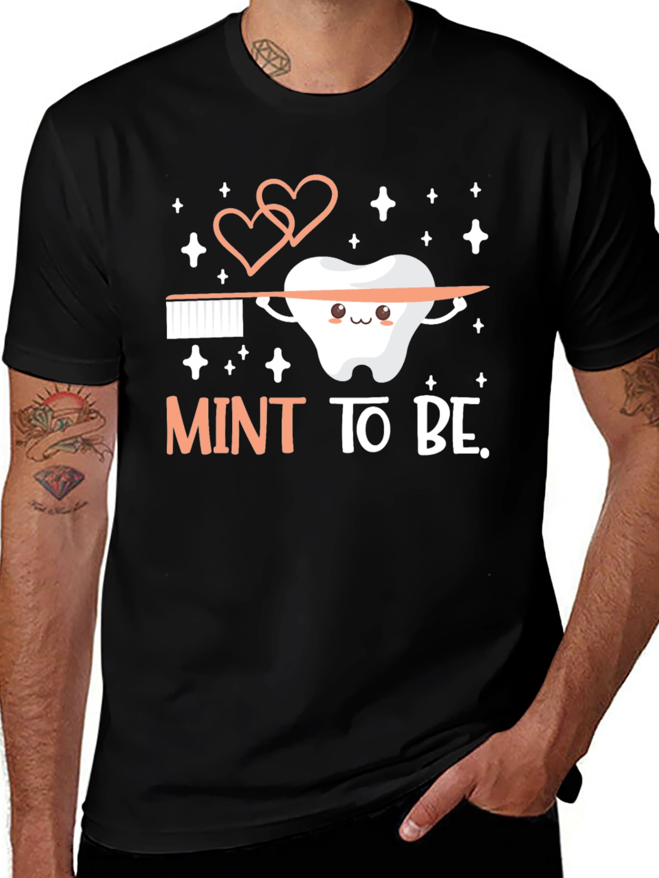 Mint To Be Tooth T-Shirt - Dental Hygiene Gift