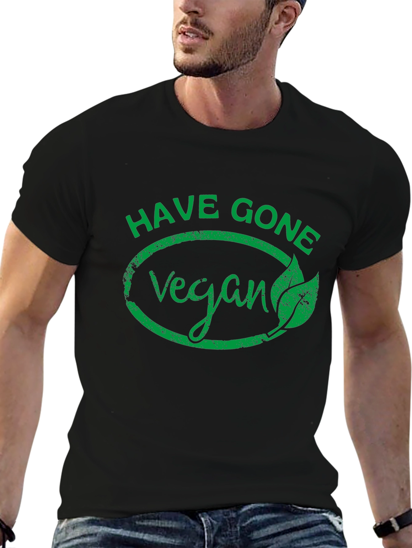 Have Gone Vegan T-Shirt - Black