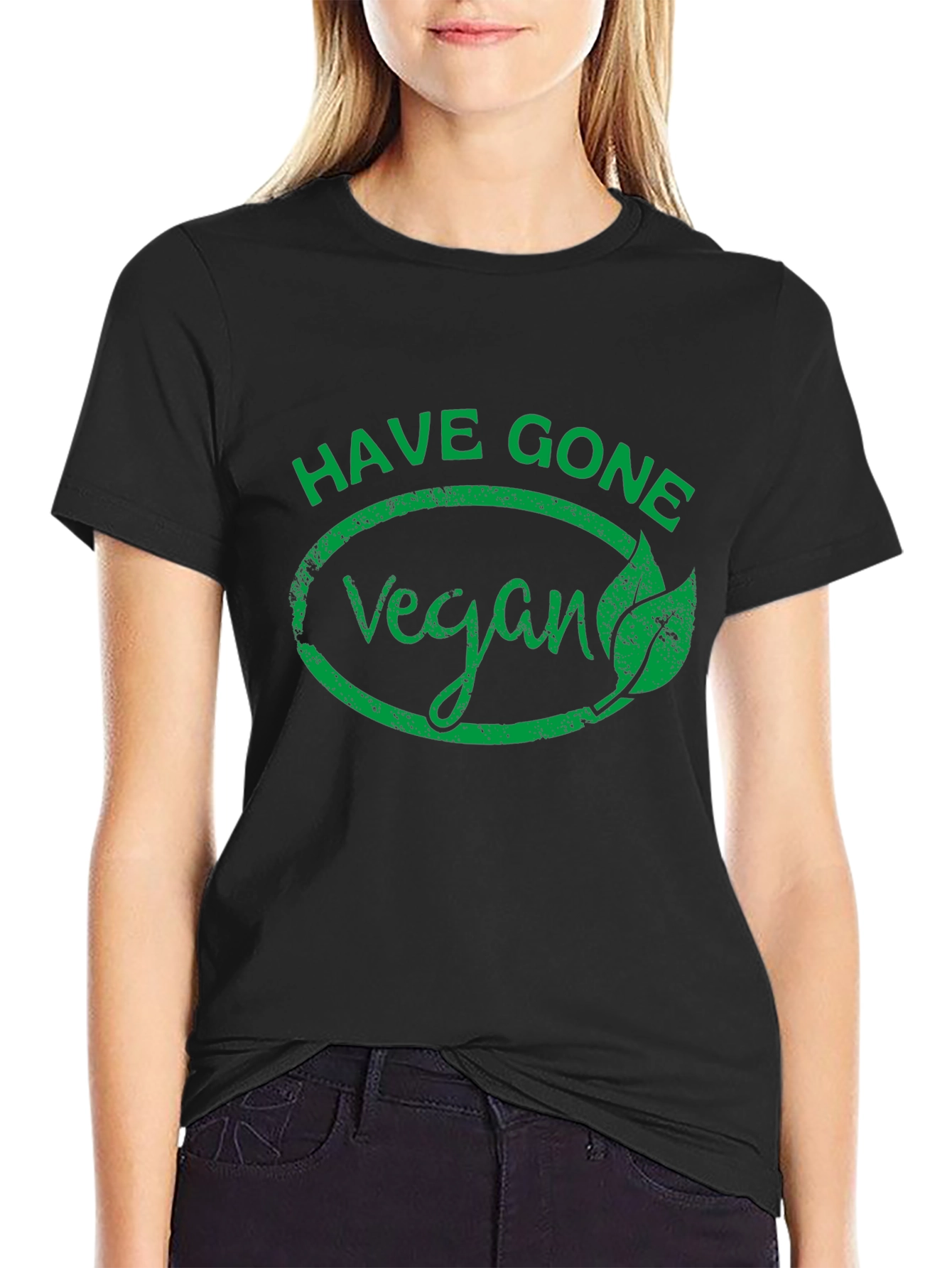 Have Gone Vegan T-Shirt - Black