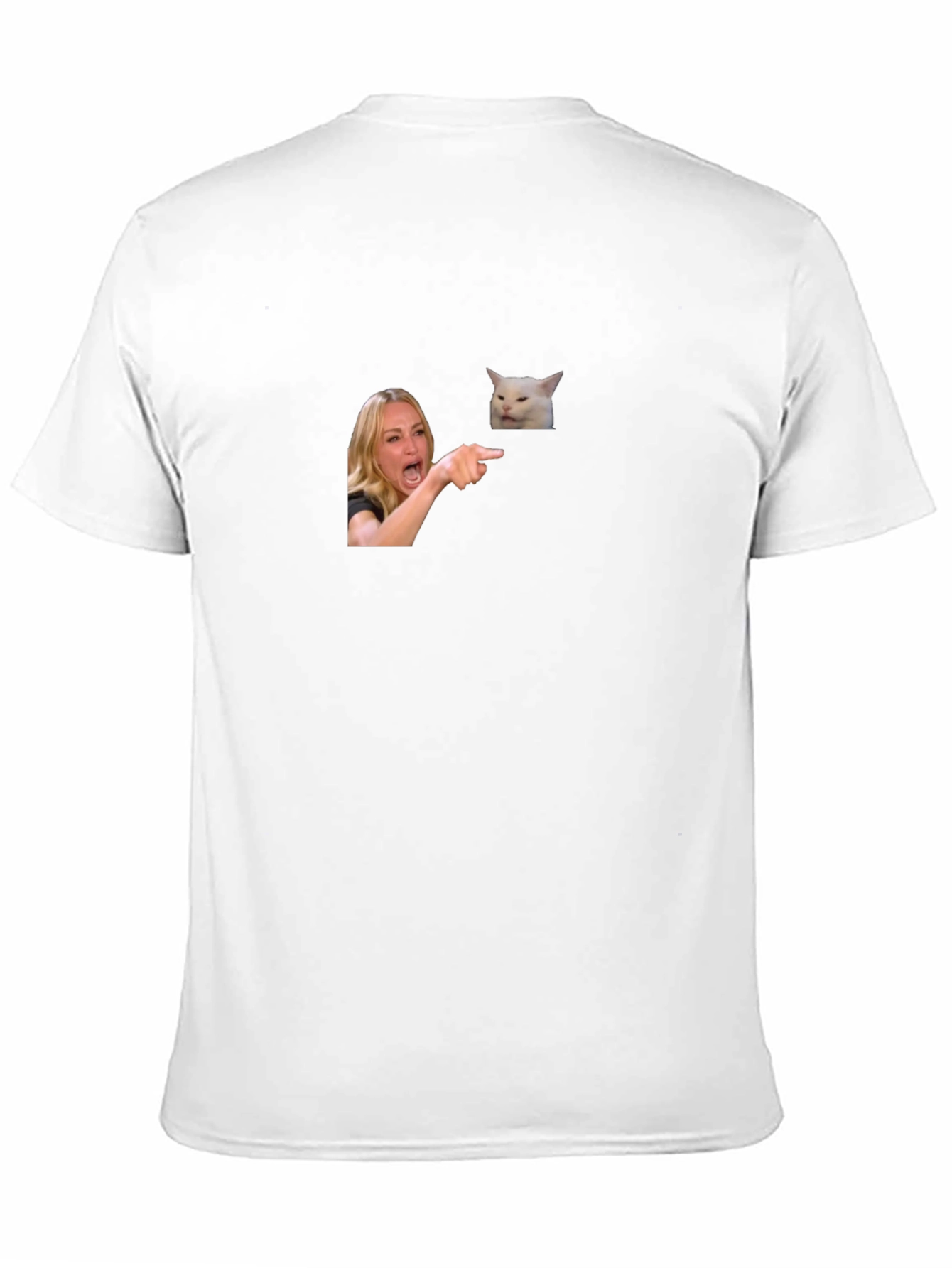 Woman Yelling at Cat Meme T-Shirt
