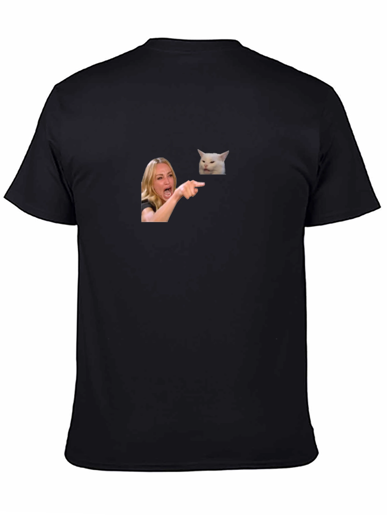 Woman Yelling at Cat Meme T-Shirt