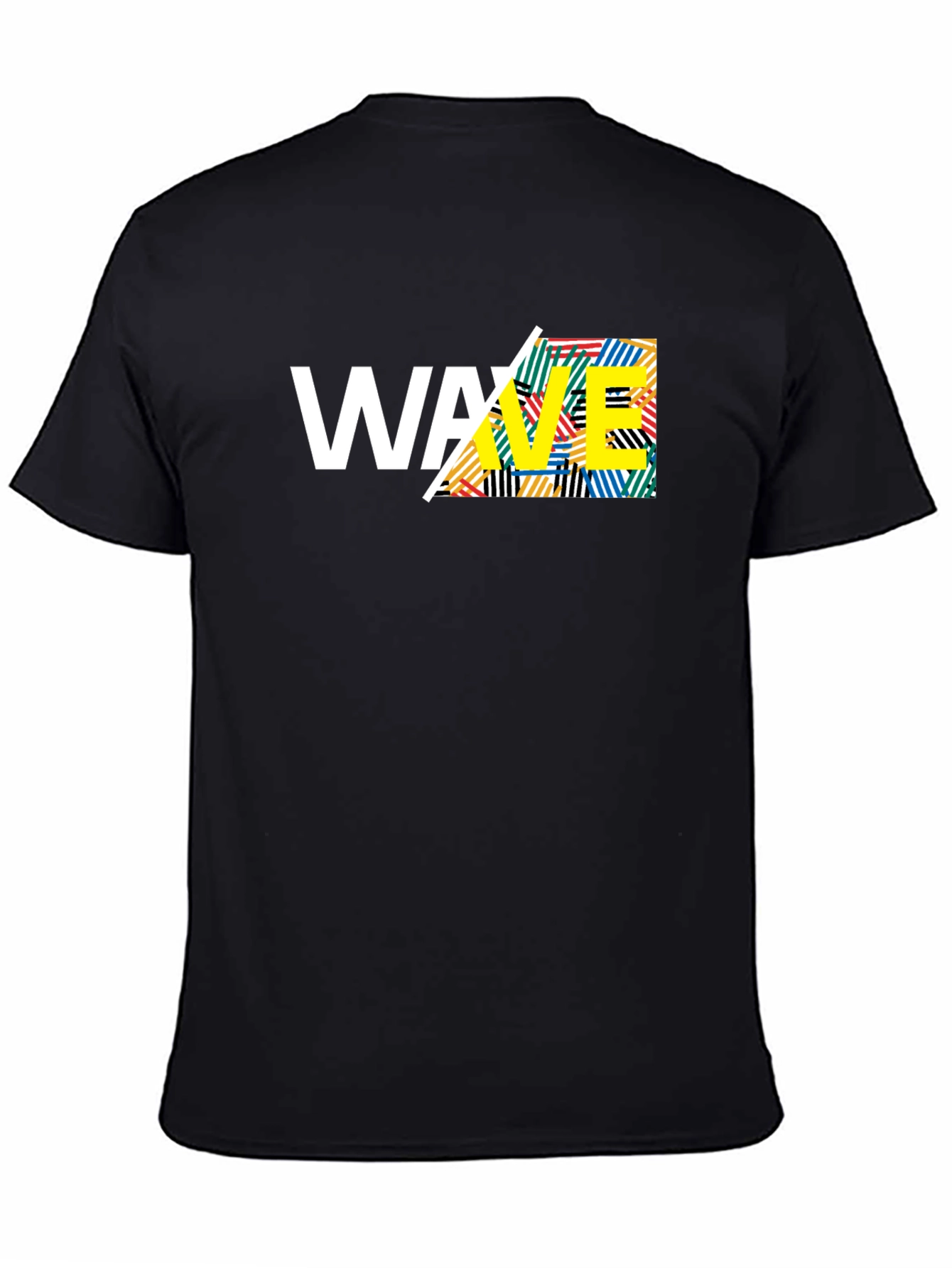 Trendy Wave Graphic Tee - Modern Streetwear Style