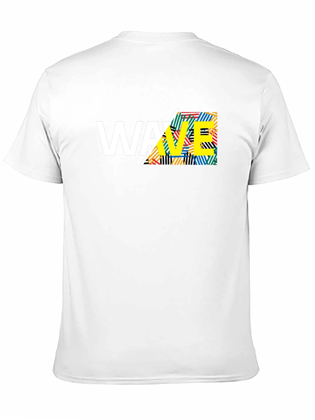 Trendy Wave Graphic Tee - Modern Streetwear Style