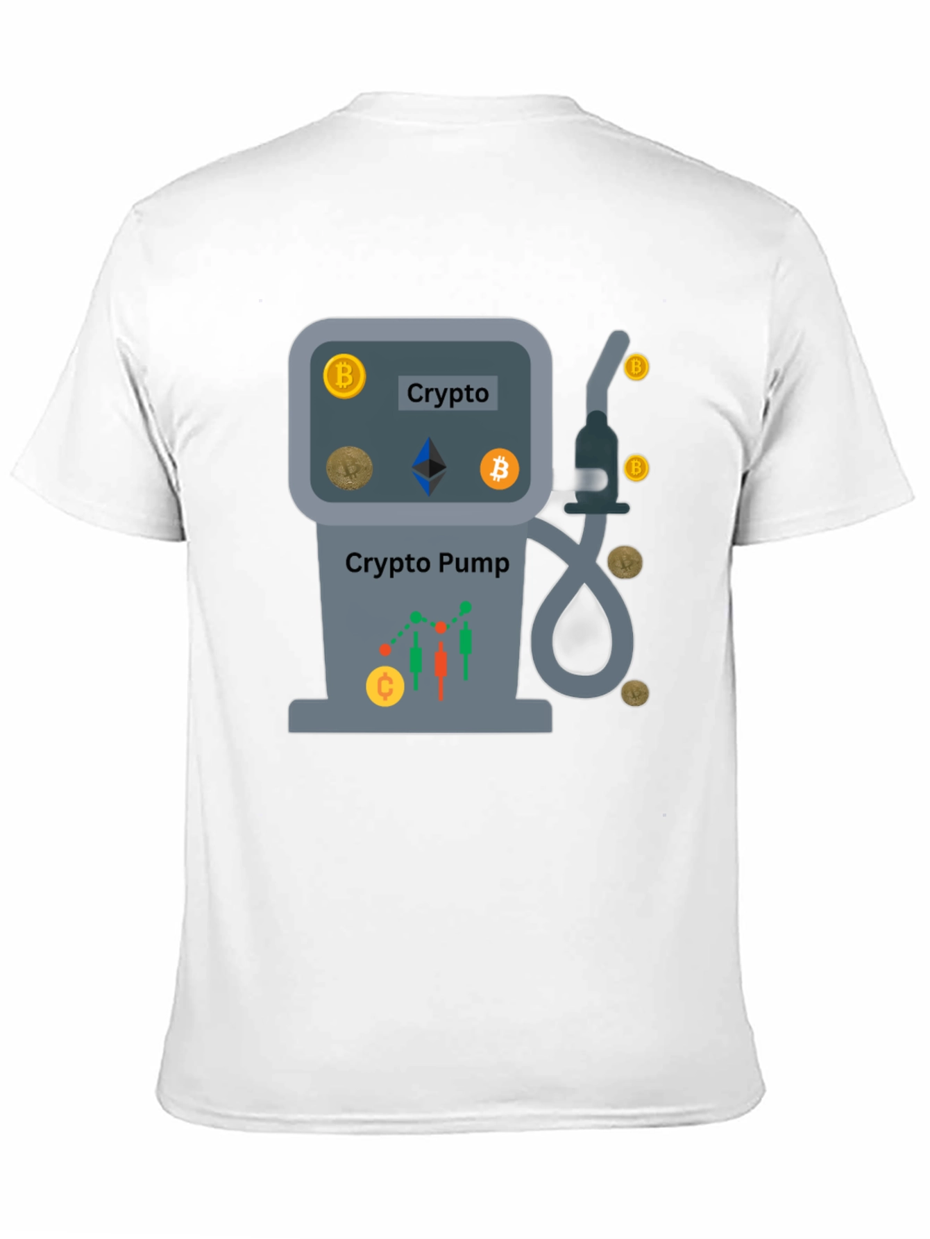 Crypto Pump T-Shirt - Bitcoin Ethereum