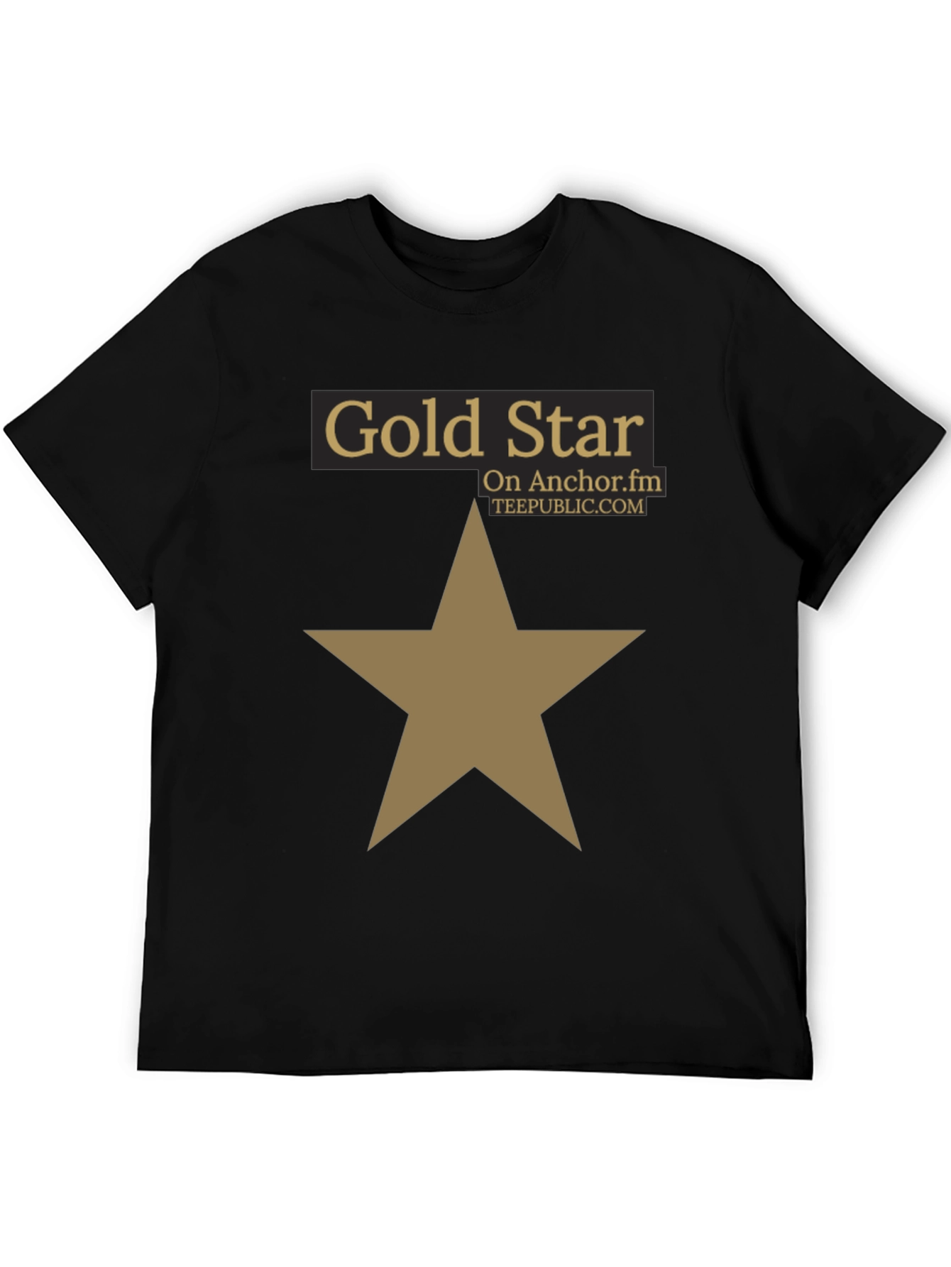 Gold Star Graphic Tee - Anchor.fm