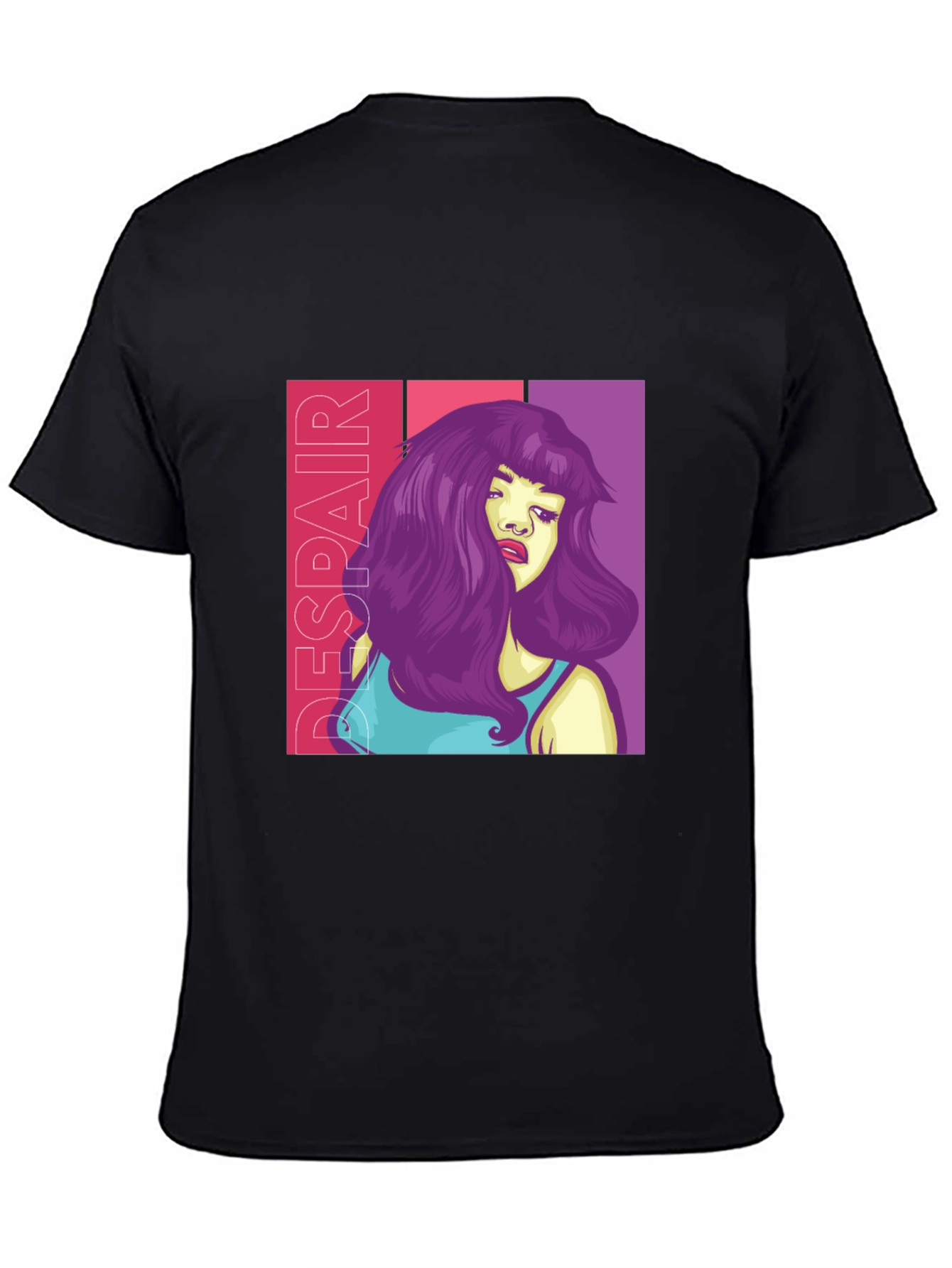Despair Graphic Tee - Edgy Style