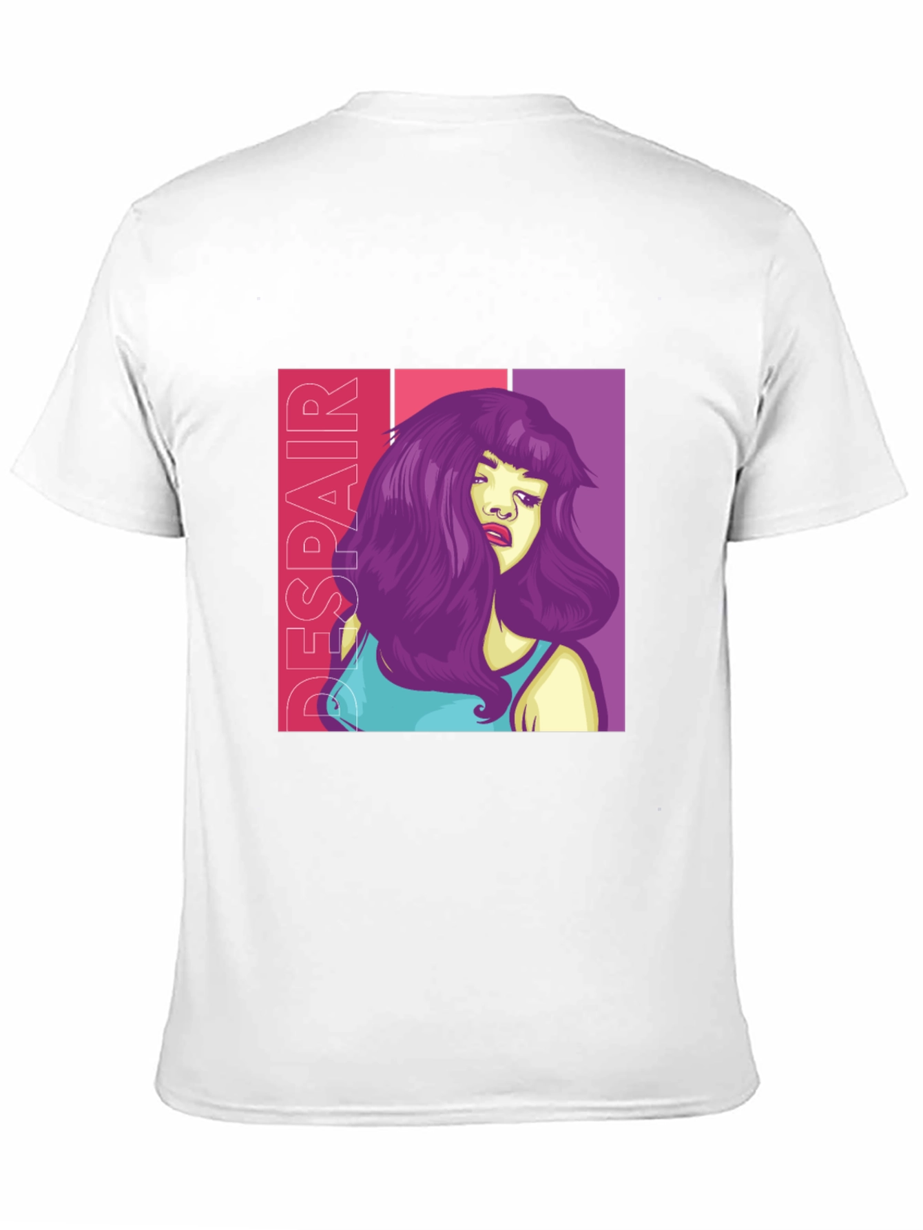 Despair Graphic Tee - Edgy Style