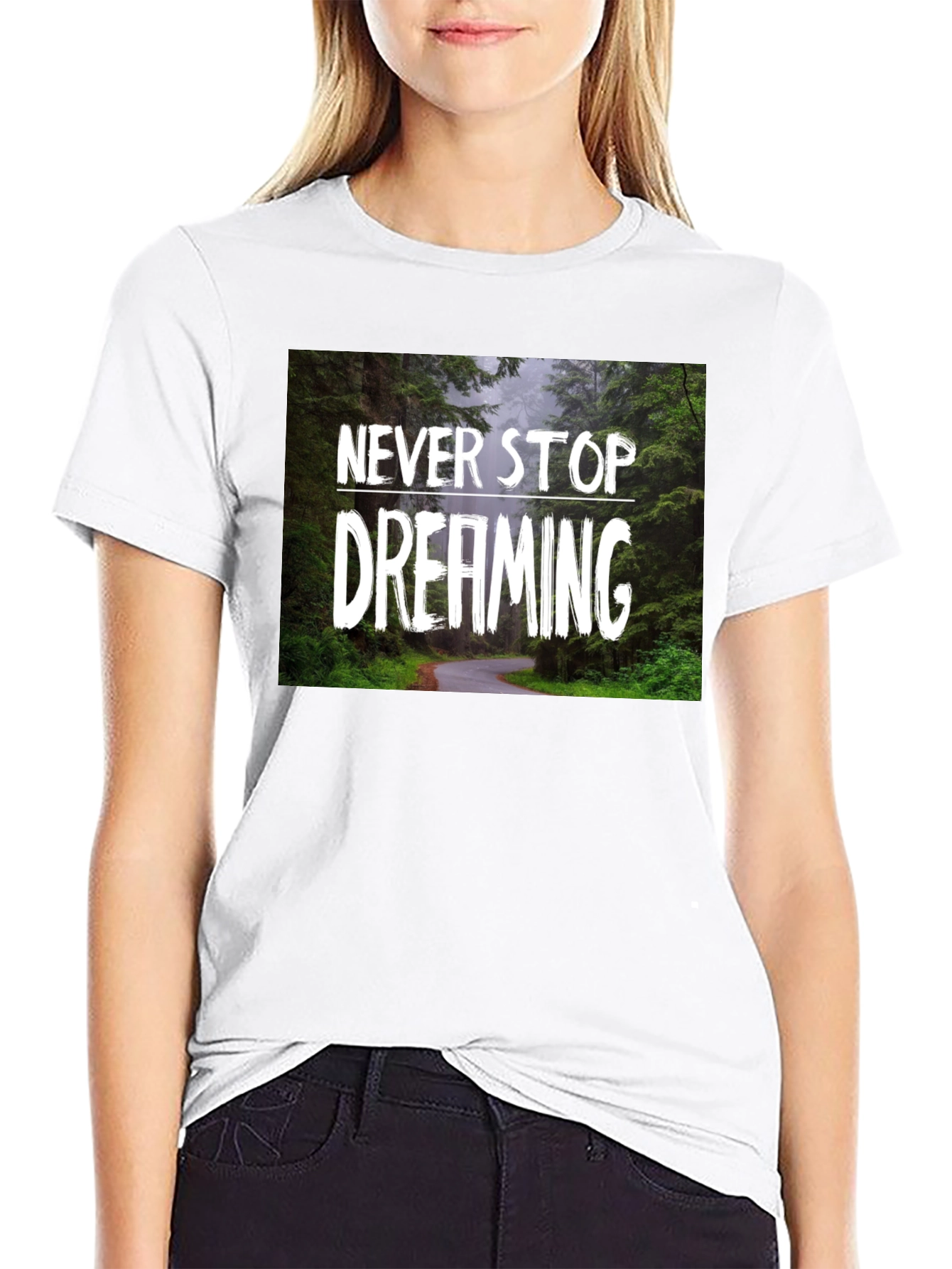 Never Stop Dreaming Graphic Tee