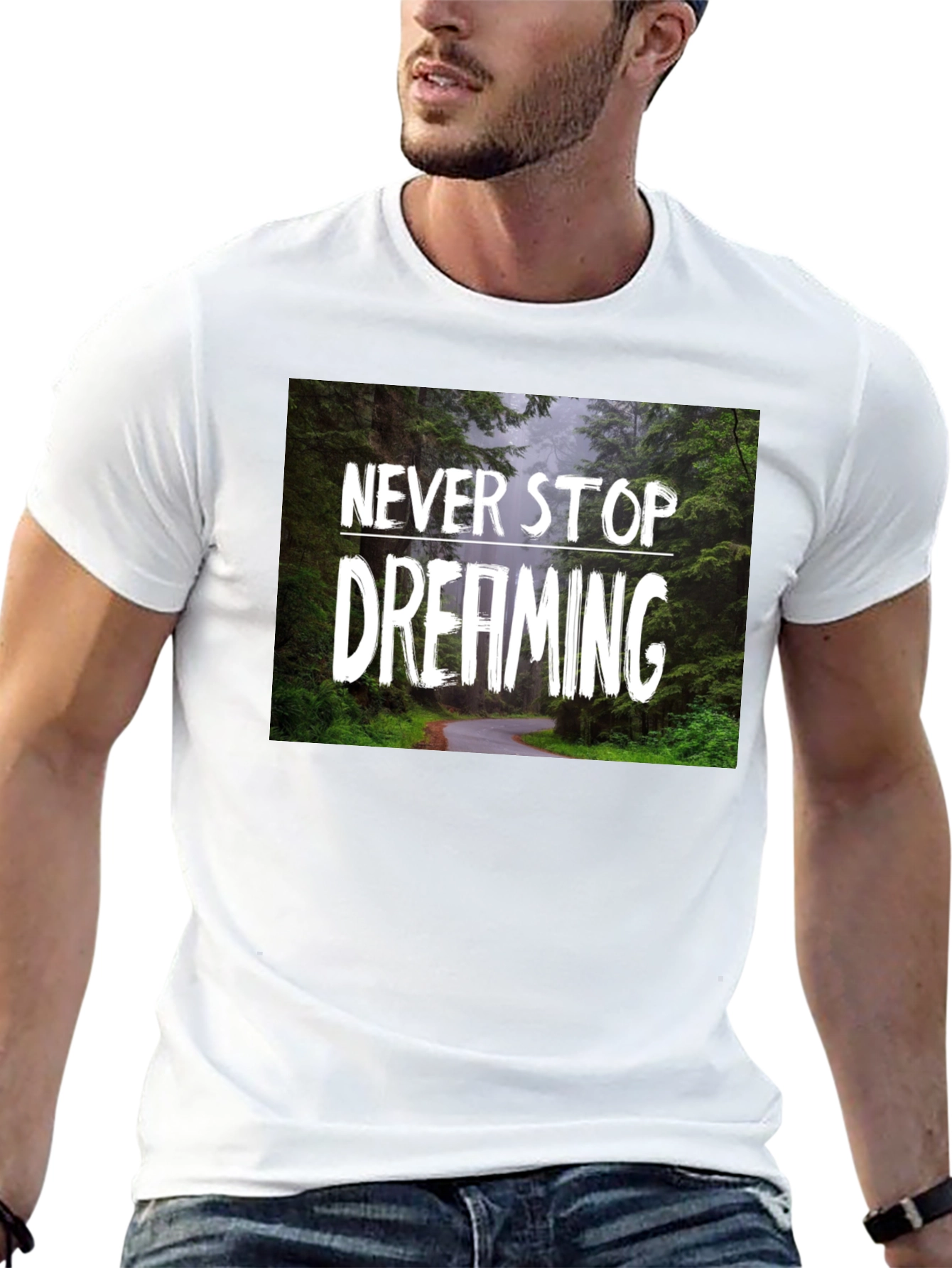 Never Stop Dreaming Graphic Tee