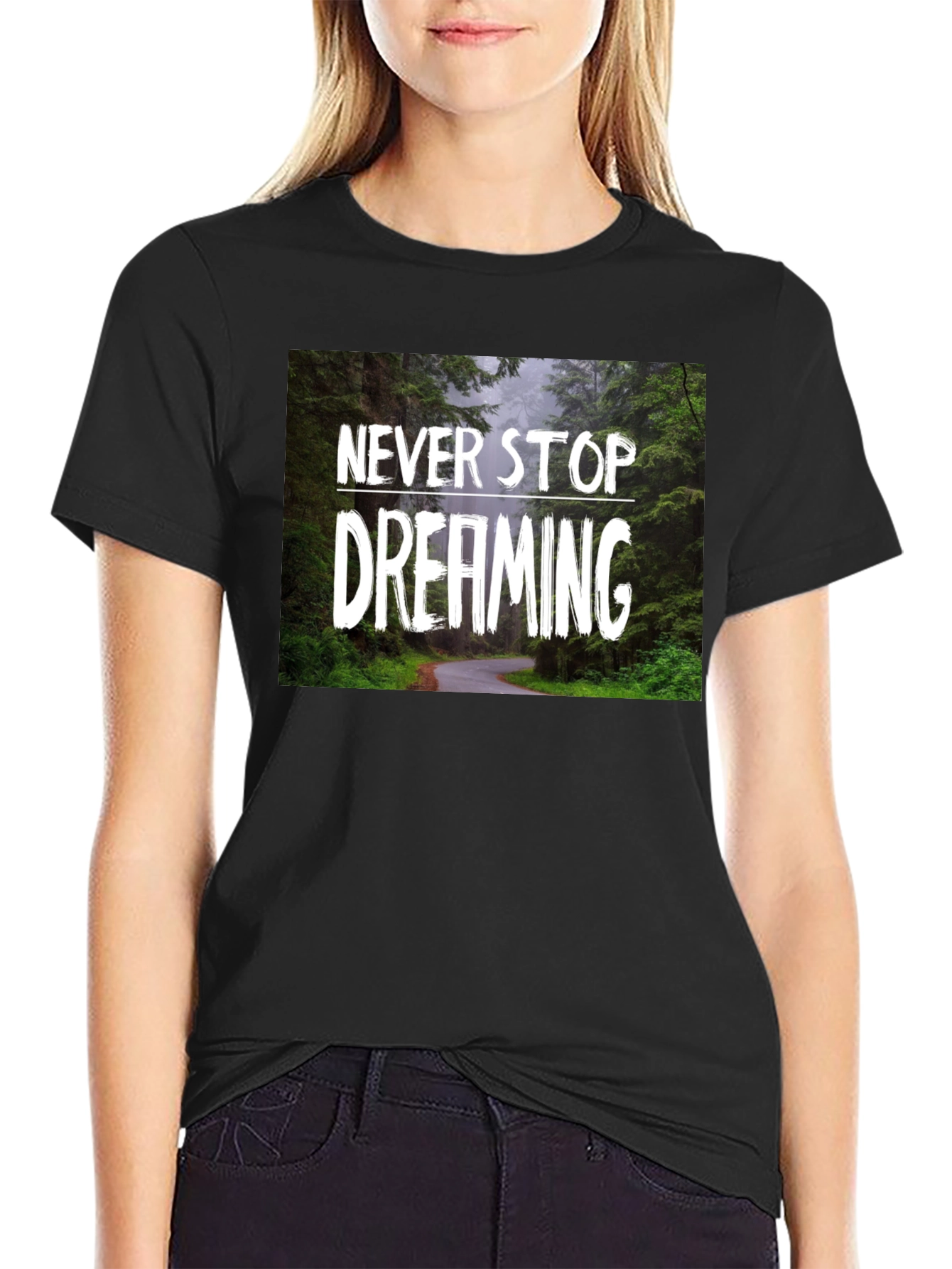 Never Stop Dreaming Graphic Tee