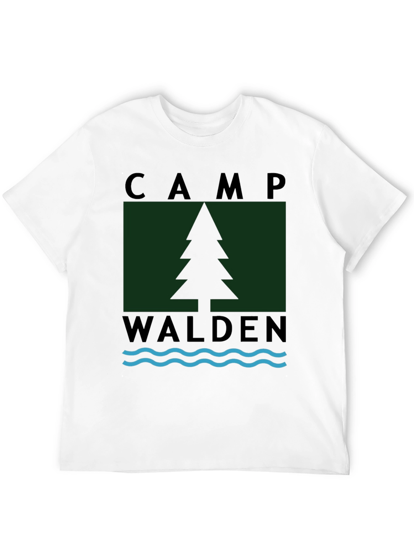 Camp Walden Graphic T-Shirt - Black