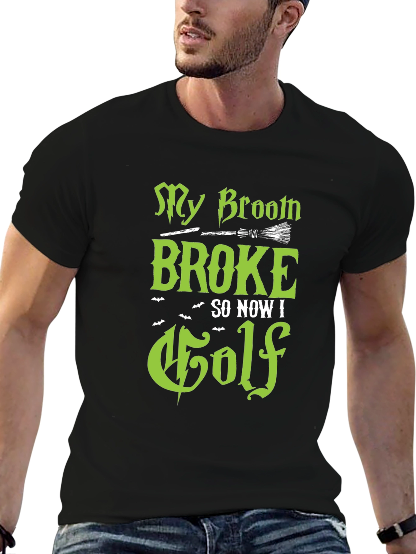 Funny Halloween Golf T-Shirt