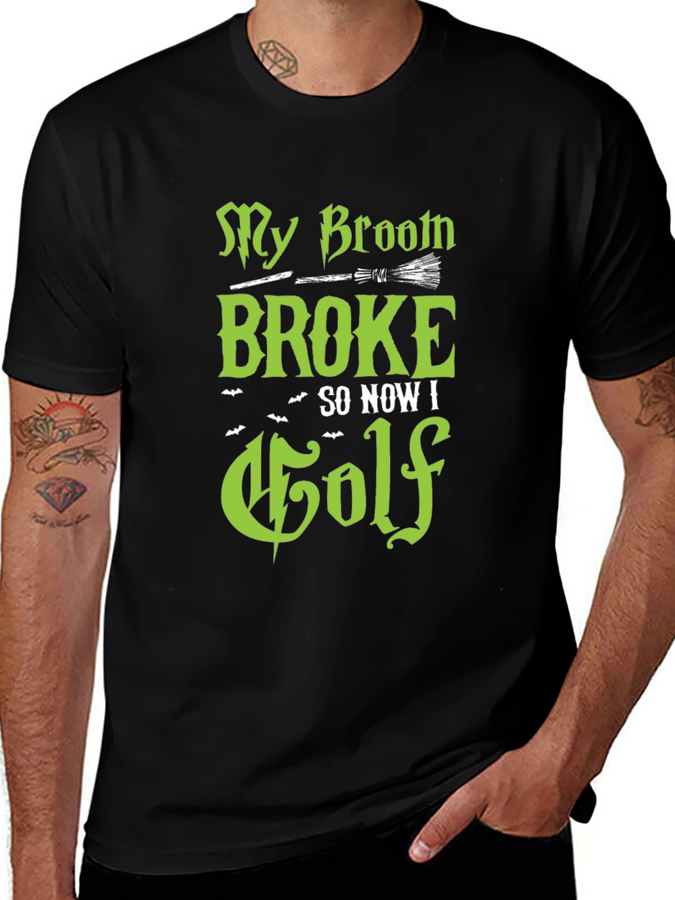 Funny Halloween Golf T-Shirt