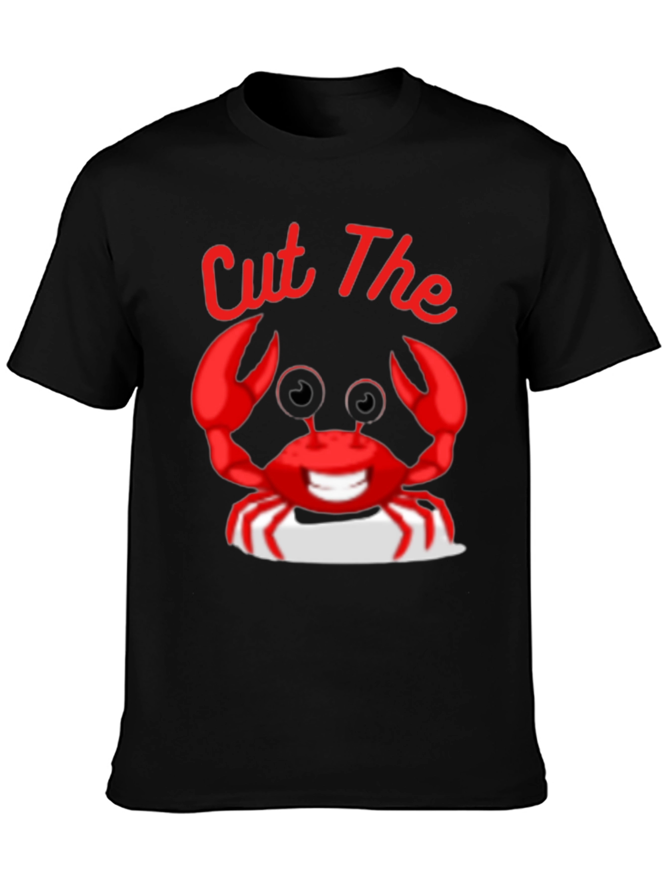 Cut the Crab T-Shirt - Novelty Graphic Tee