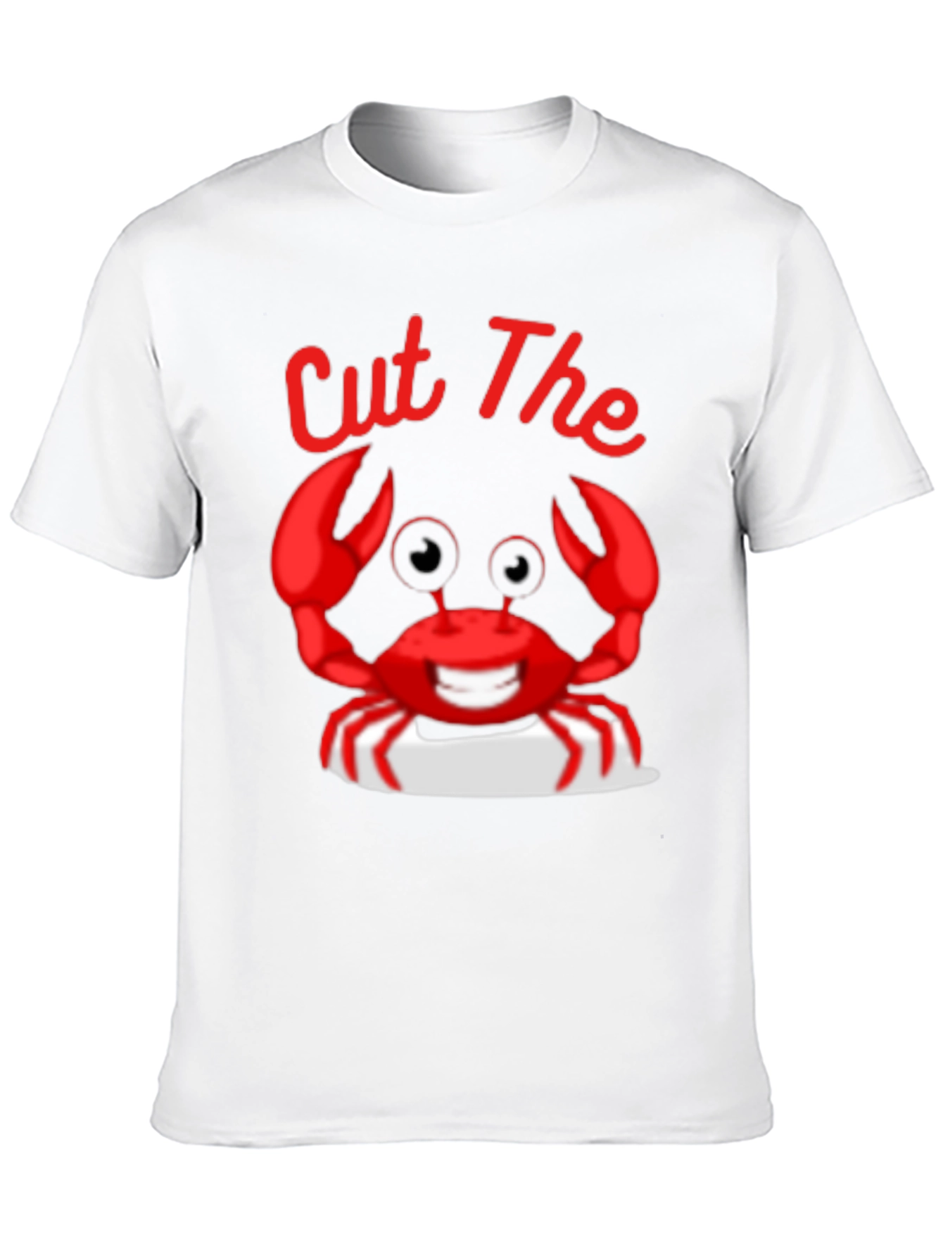 Cut the Crab T-Shirt - Novelty Graphic Tee