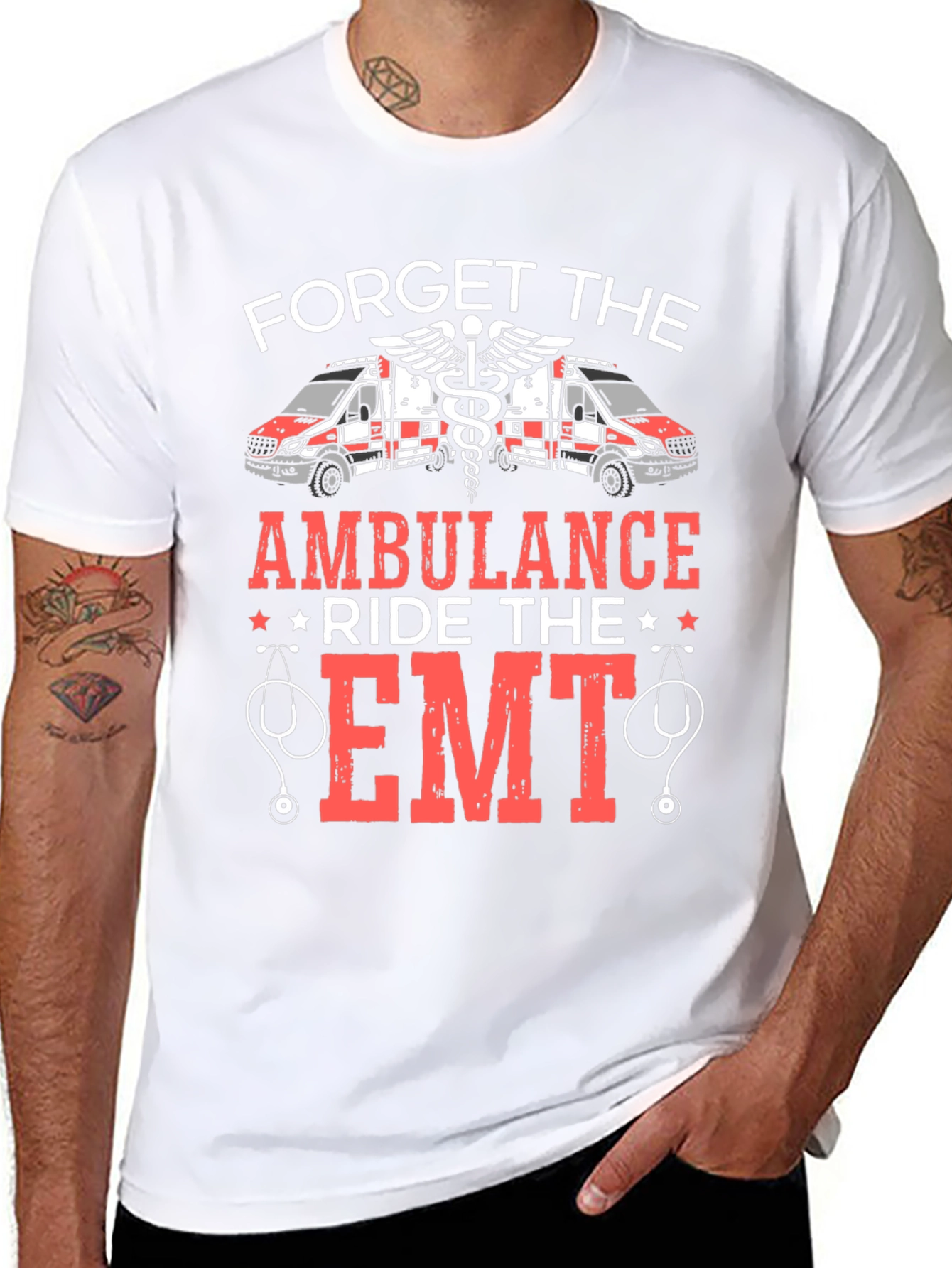 Forget the Ambulance Ride the EMT T-Shirt
