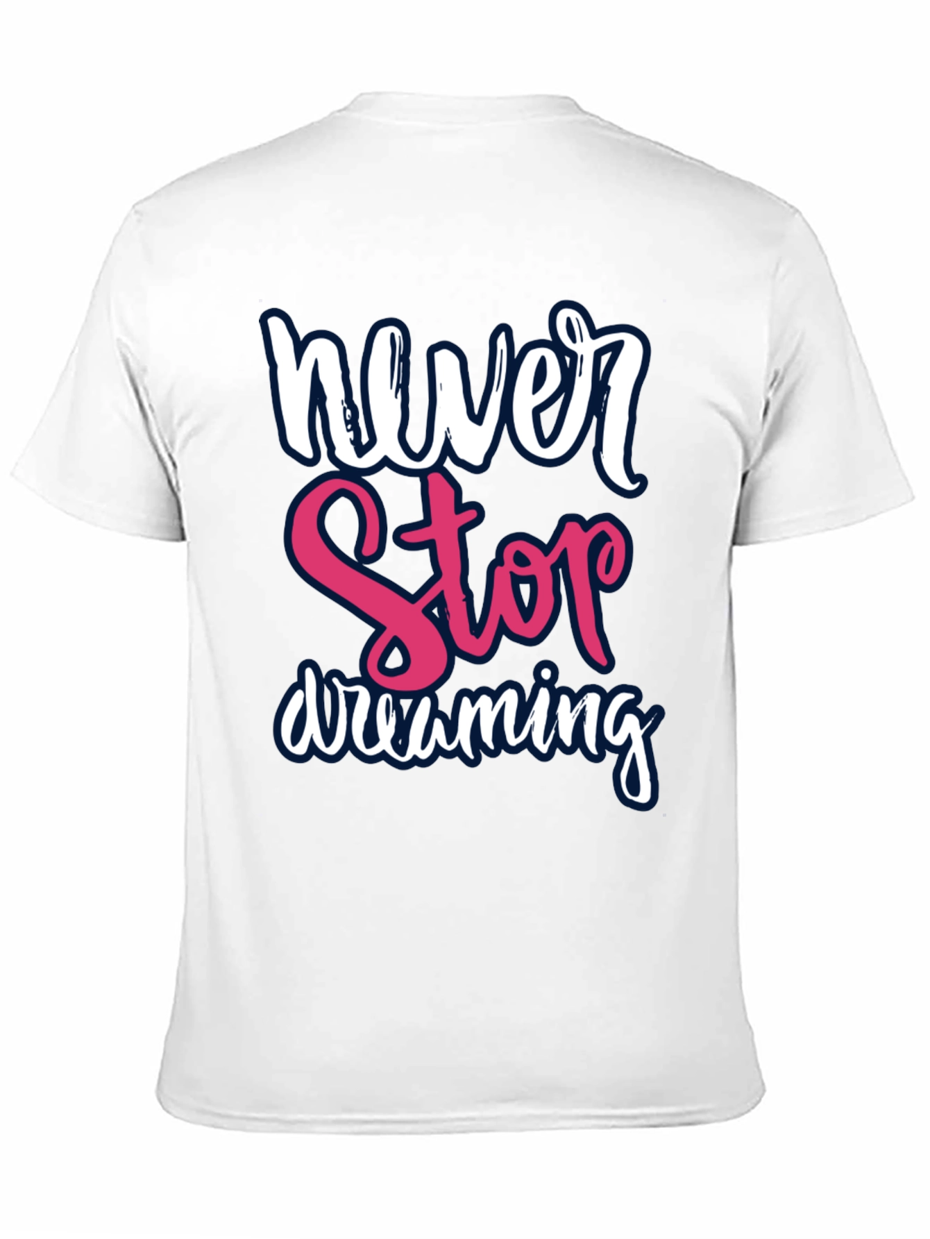Never Stop Dreaming Graphic Tee - Black