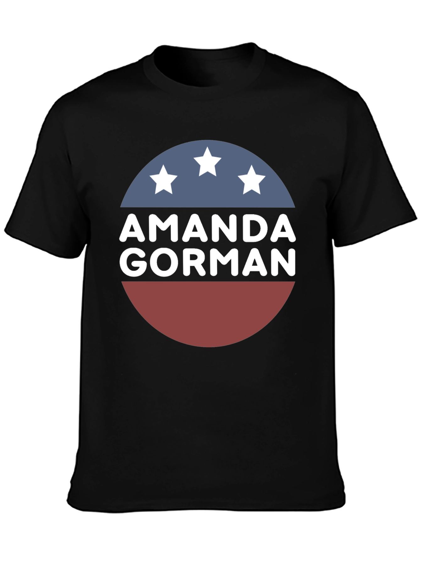 Amanda Gorman Patriotic Graphic T-Shirt