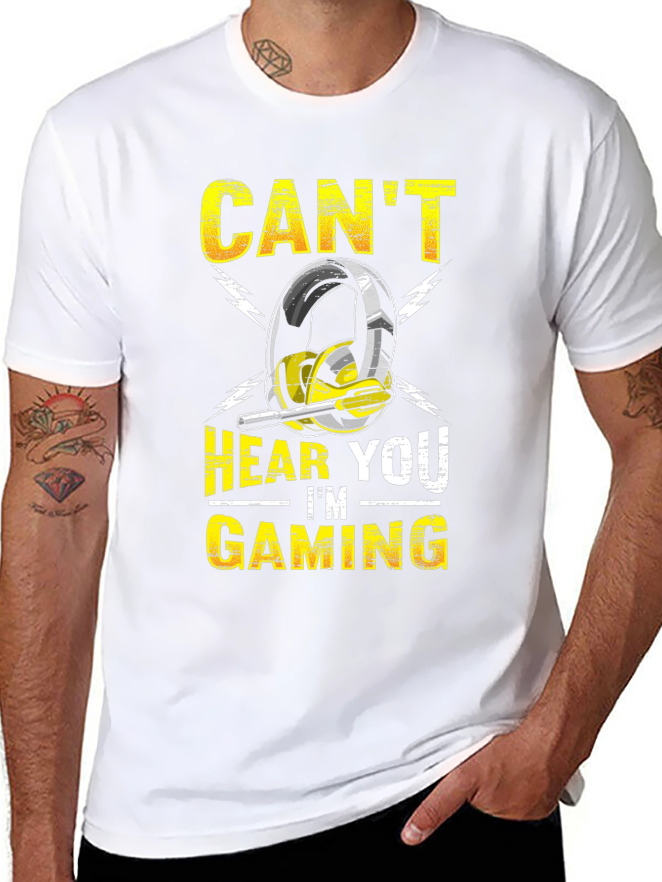 Cant Hear You Im Gaming T-Shirt