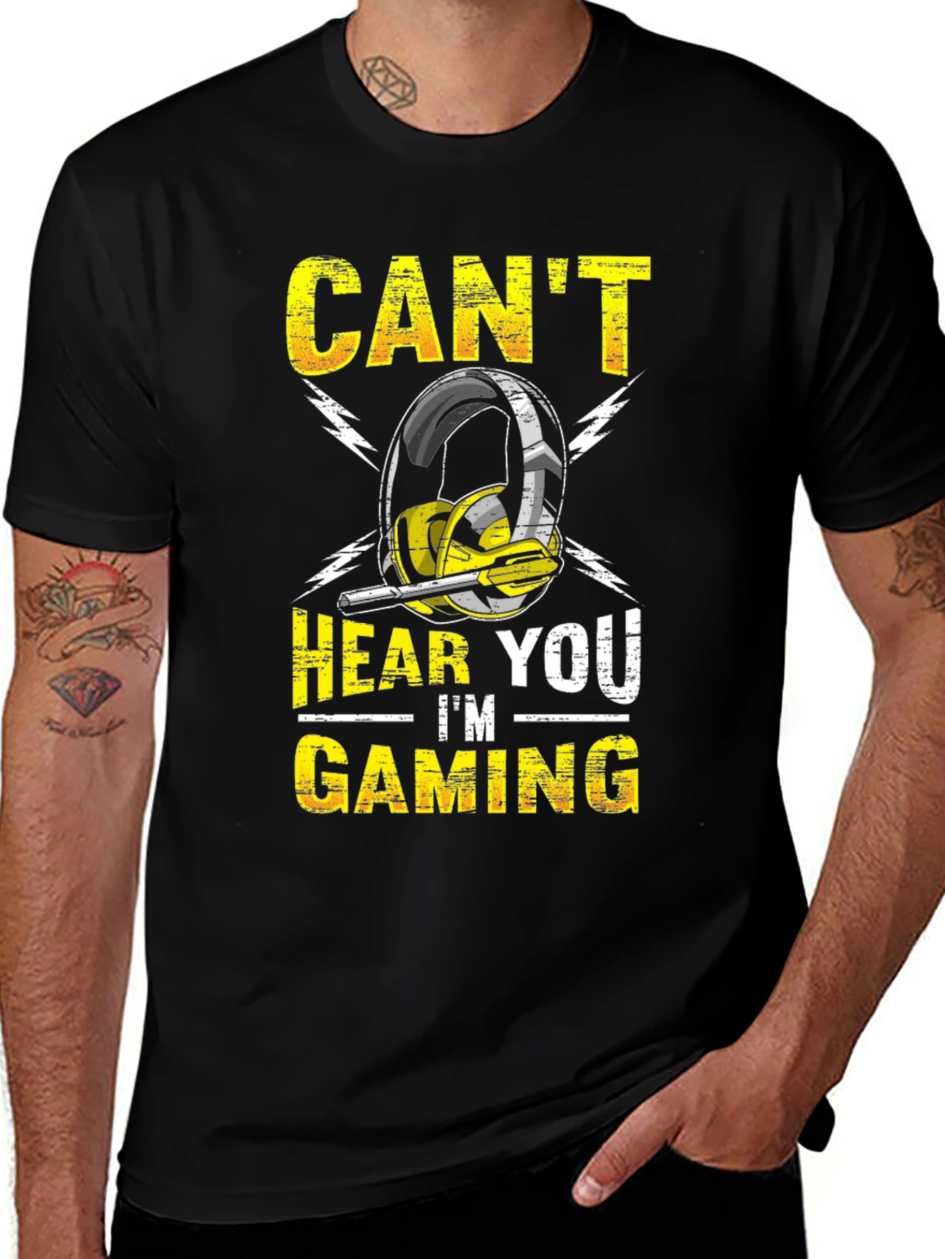Cant Hear You Im Gaming T-Shirt
