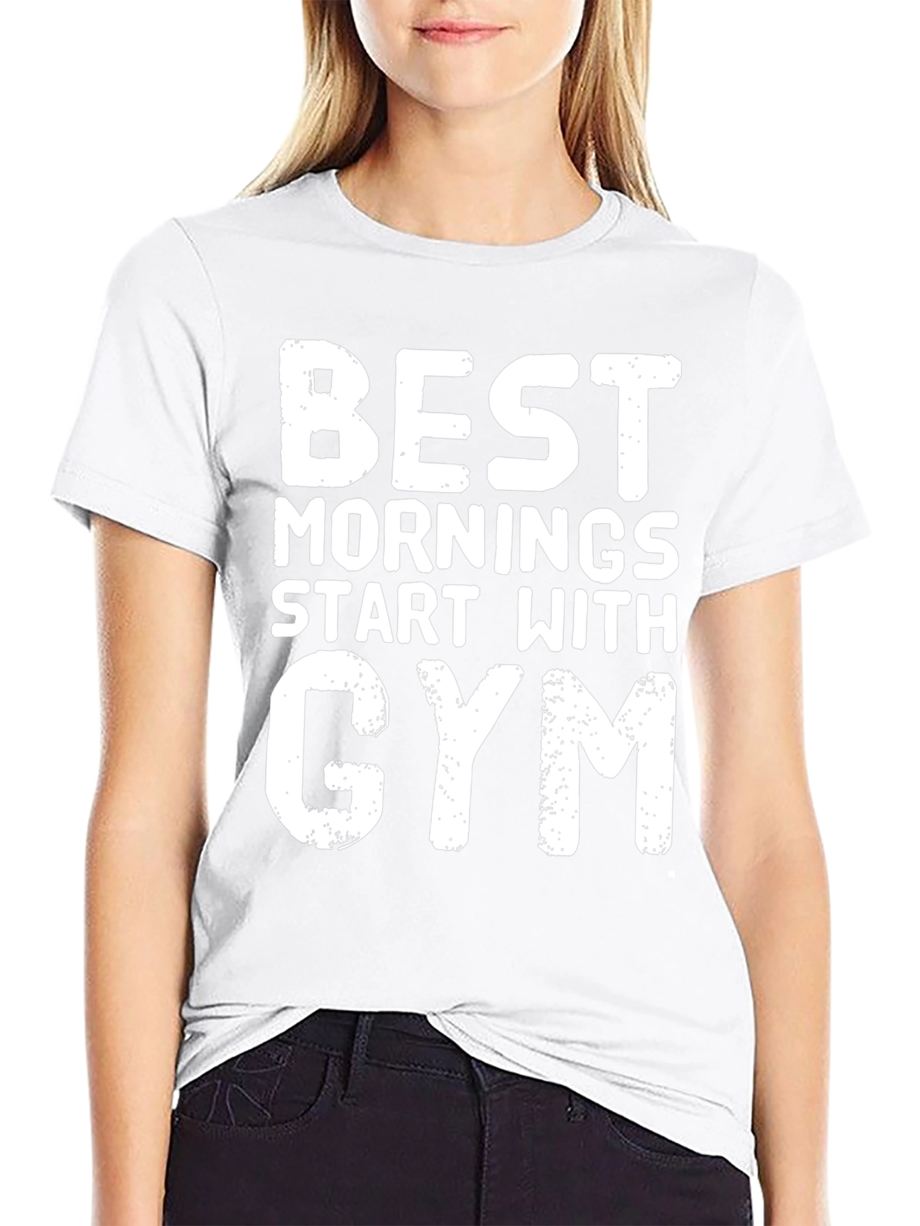 Best Mornings Gym T-Shirt - Black