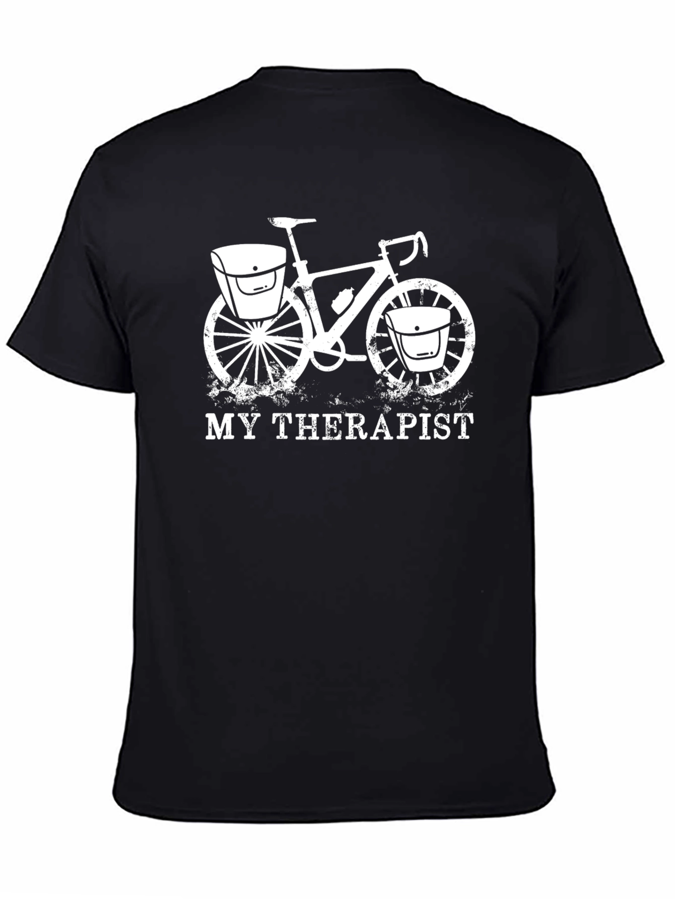 My Therapist: Bike Graphic Tee - Cycling Therapy Shirt