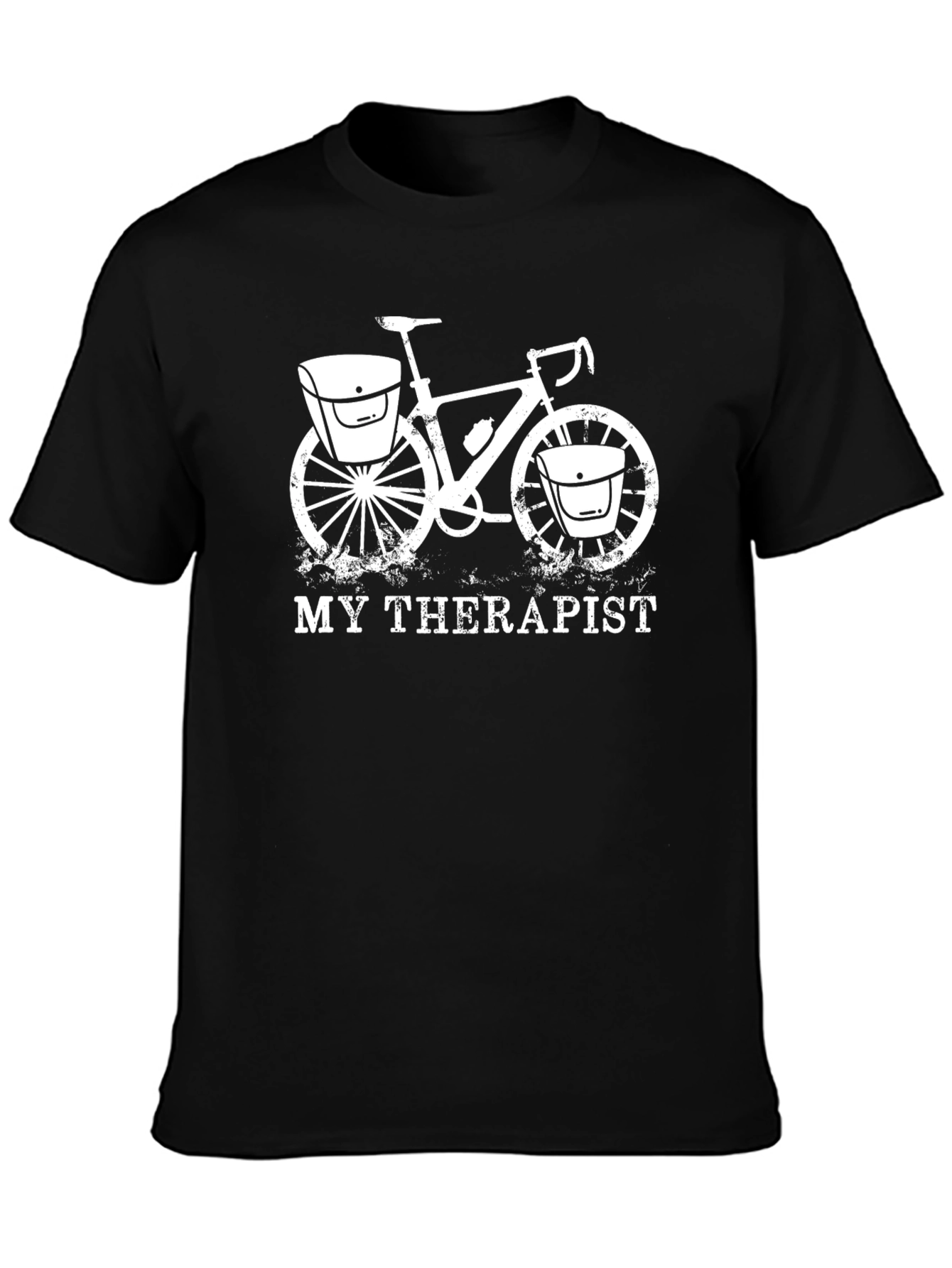 My Therapist: Bike Graphic Tee - Cycling Therapy Shirt