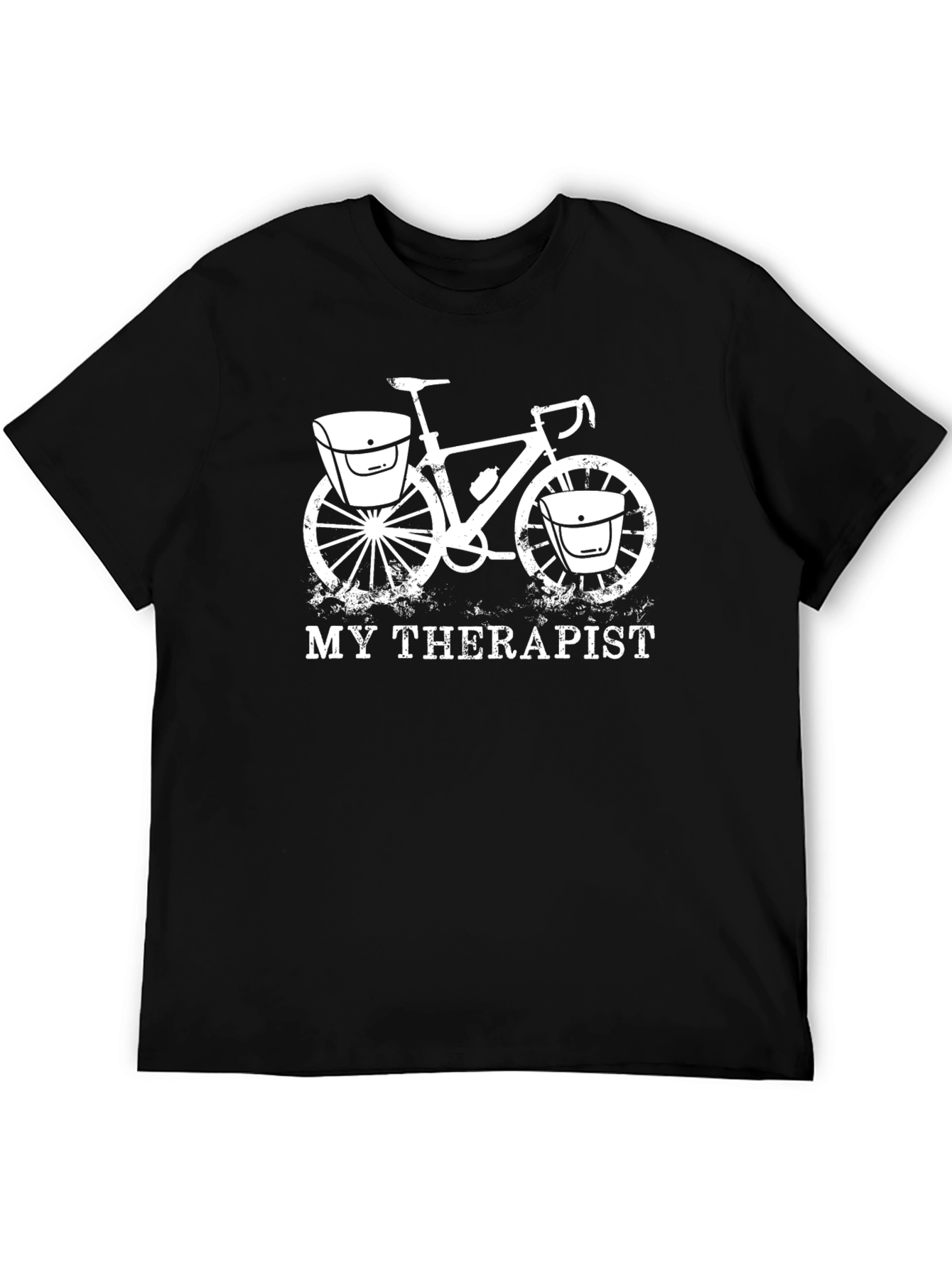 My Therapist: Bike Graphic Tee - Cycling Therapy Shirt