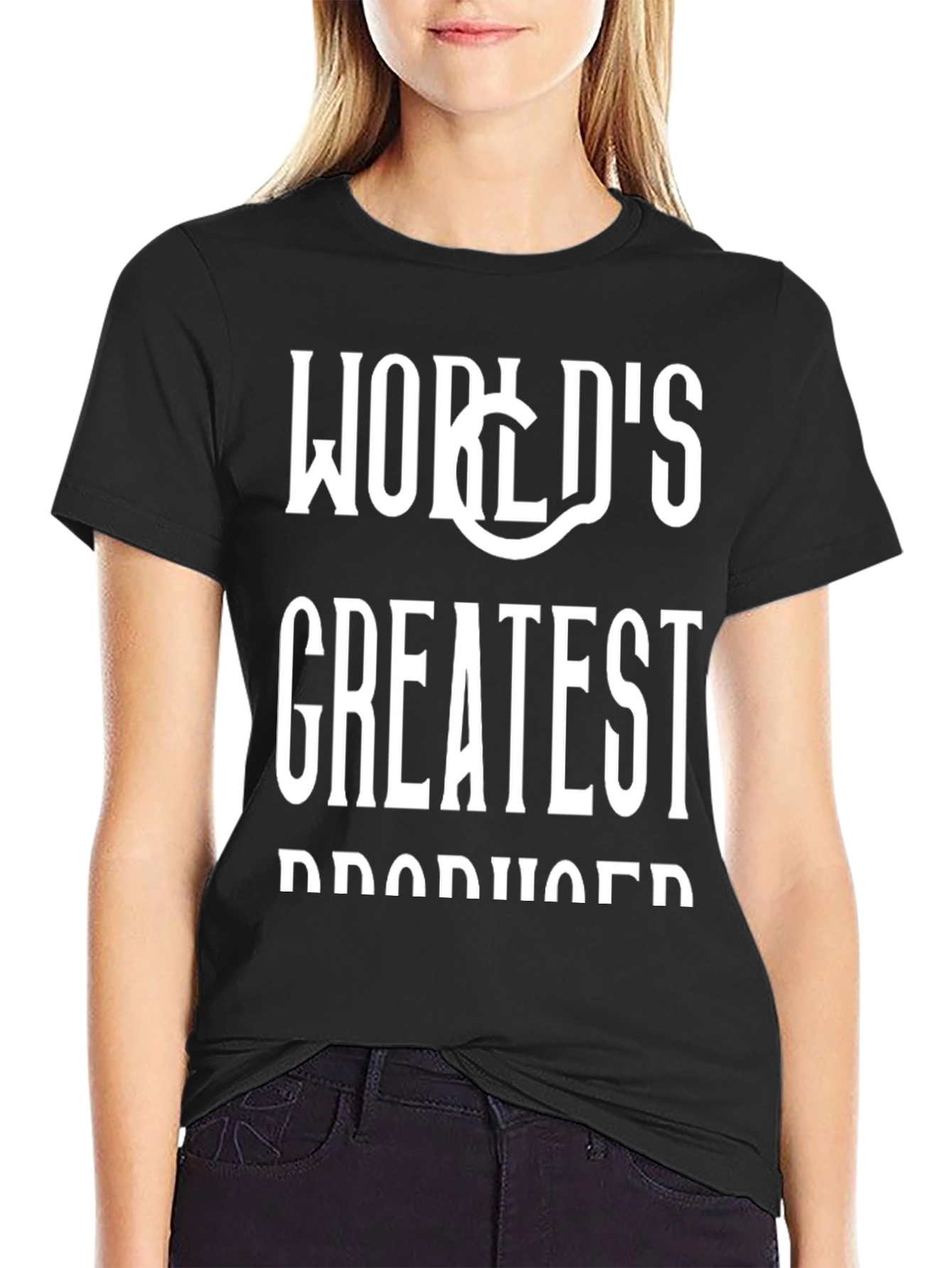 Worlds Greatest Producer Black T-Shirt