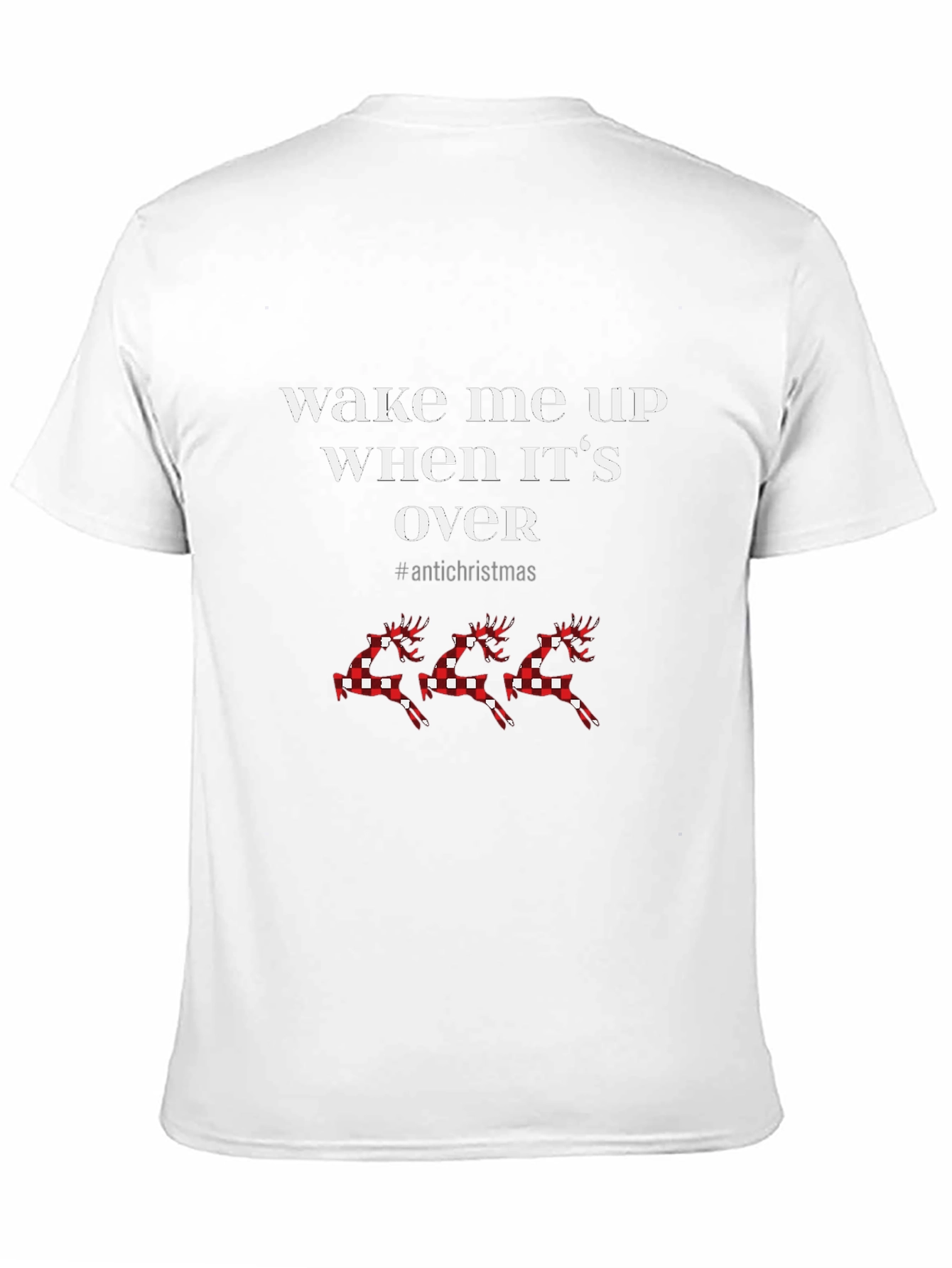 Antichristmas Reindeer Graphic Tee