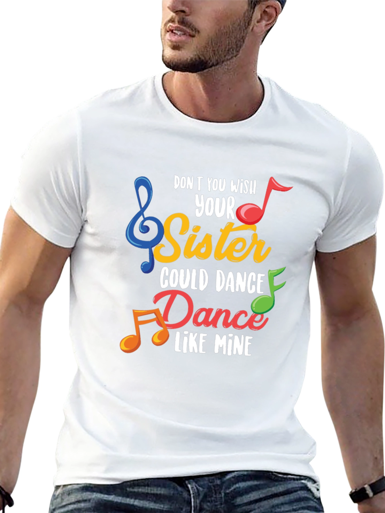 Funny Sister Dance Graphic Tee