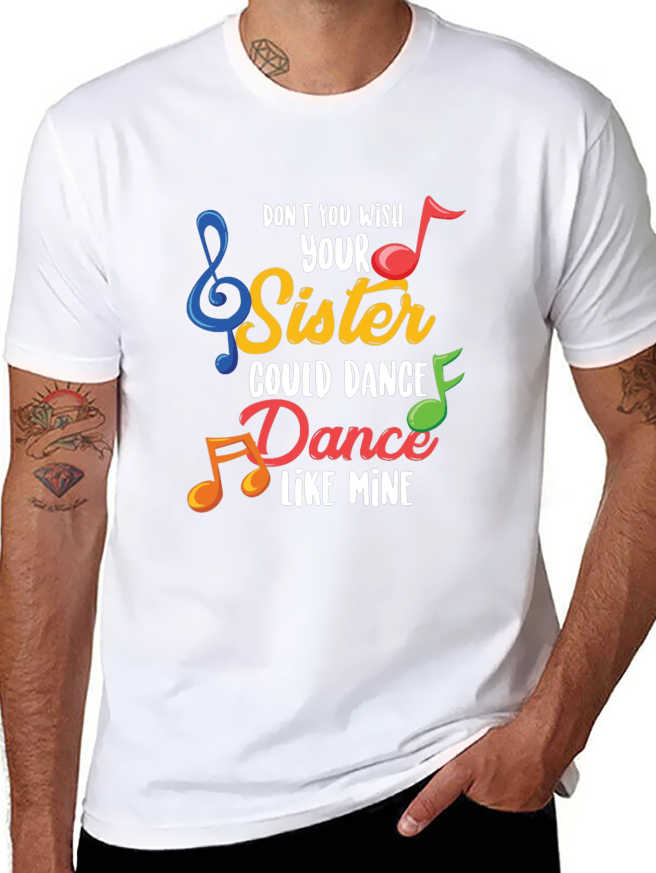 Funny Sister Dance Graphic Tee