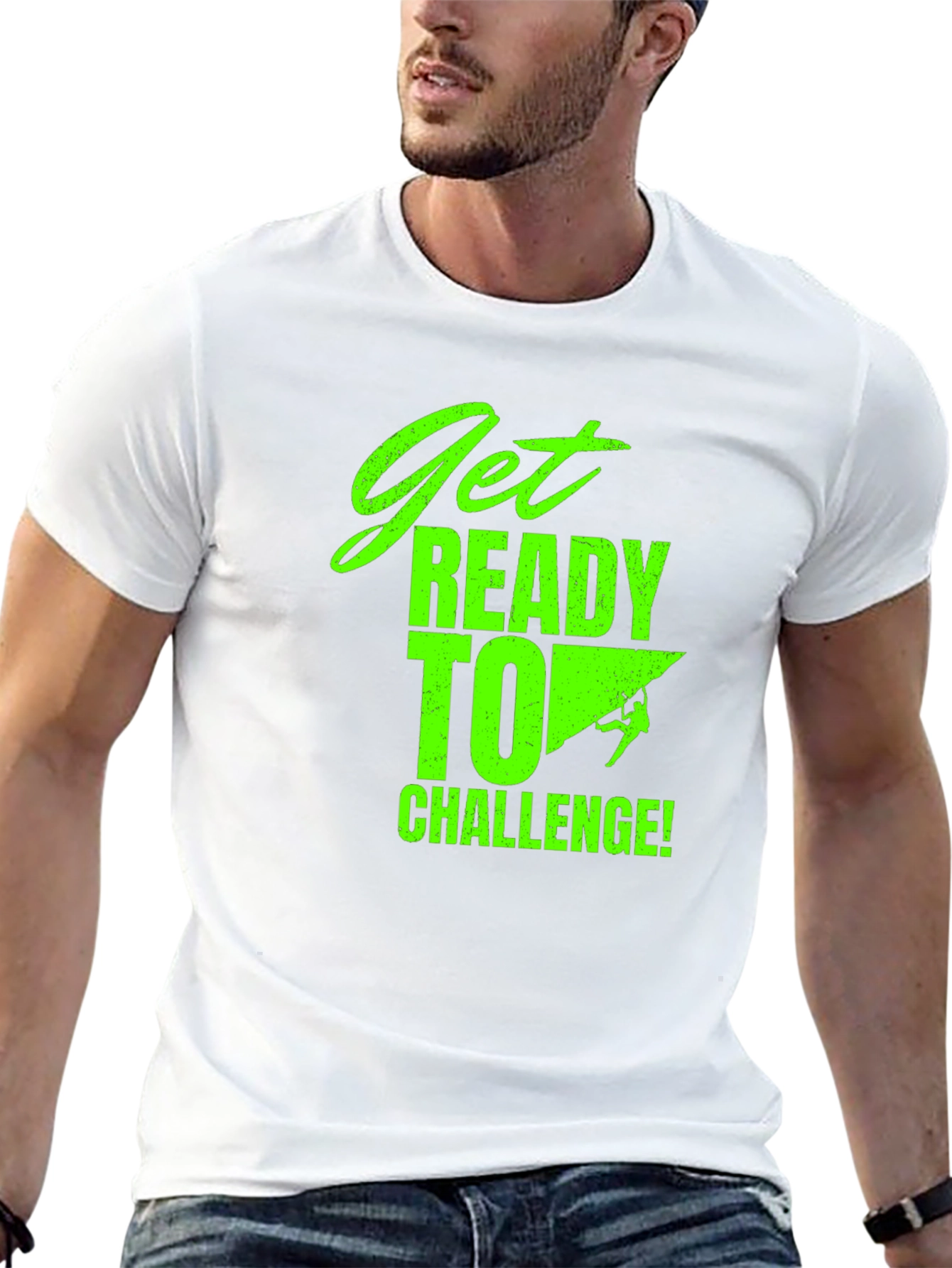 Get Ready To Challenge Black T-Shirt