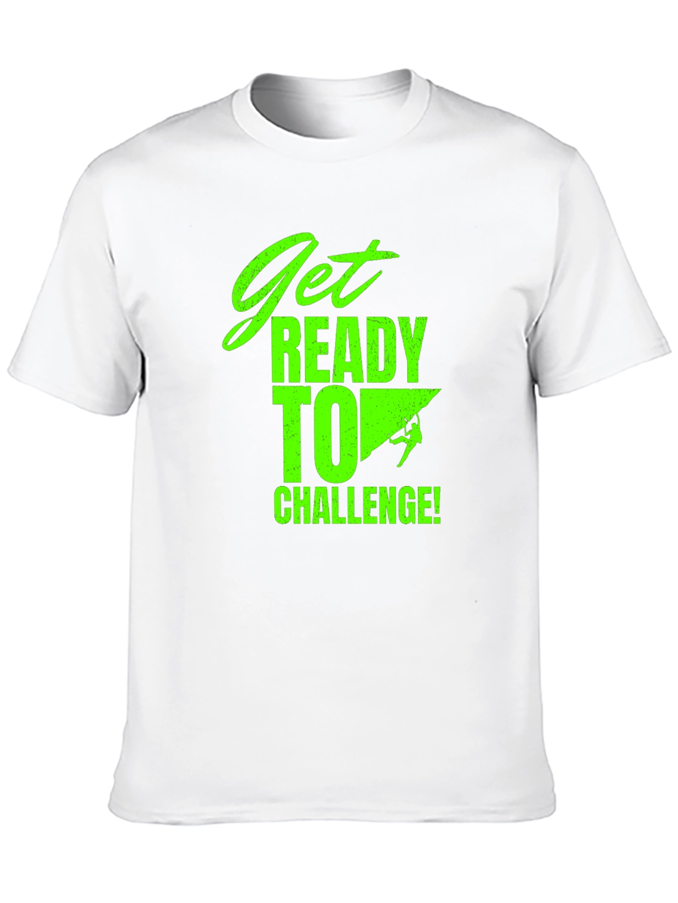 Get Ready To Challenge Black T-Shirt