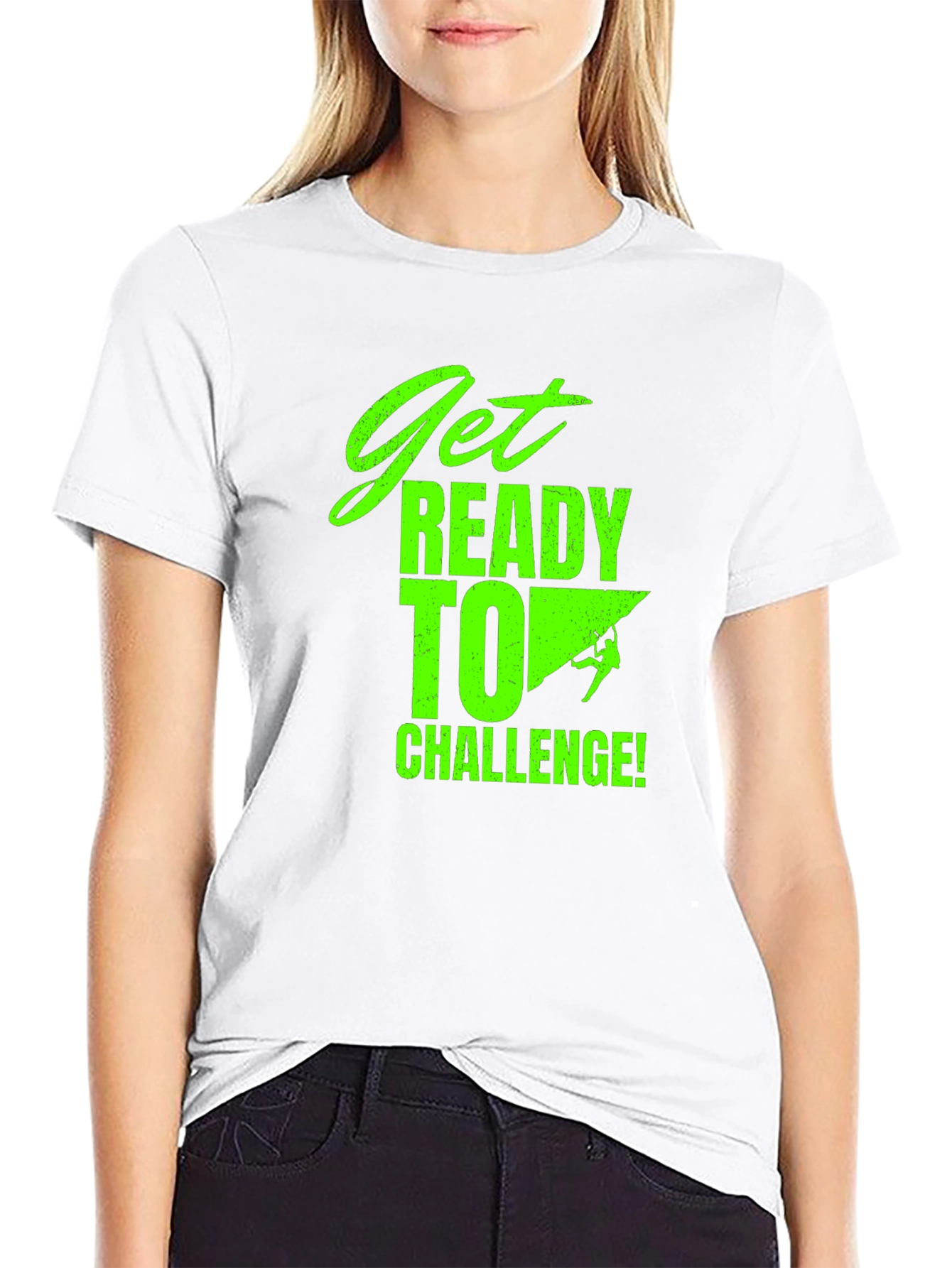 Get Ready To Challenge Black T-Shirt