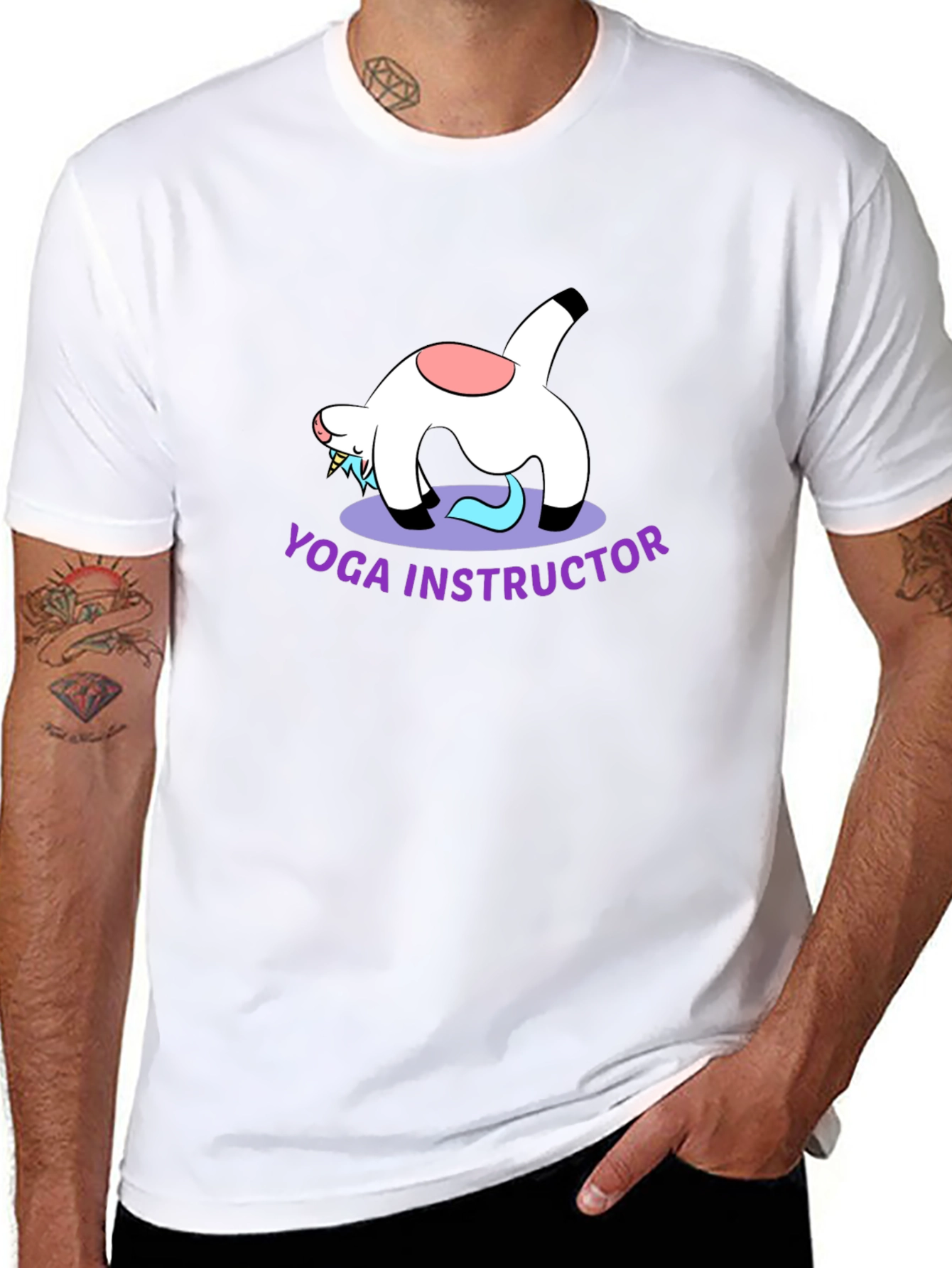 Yoga Instructor Unicorn T-Shirt
