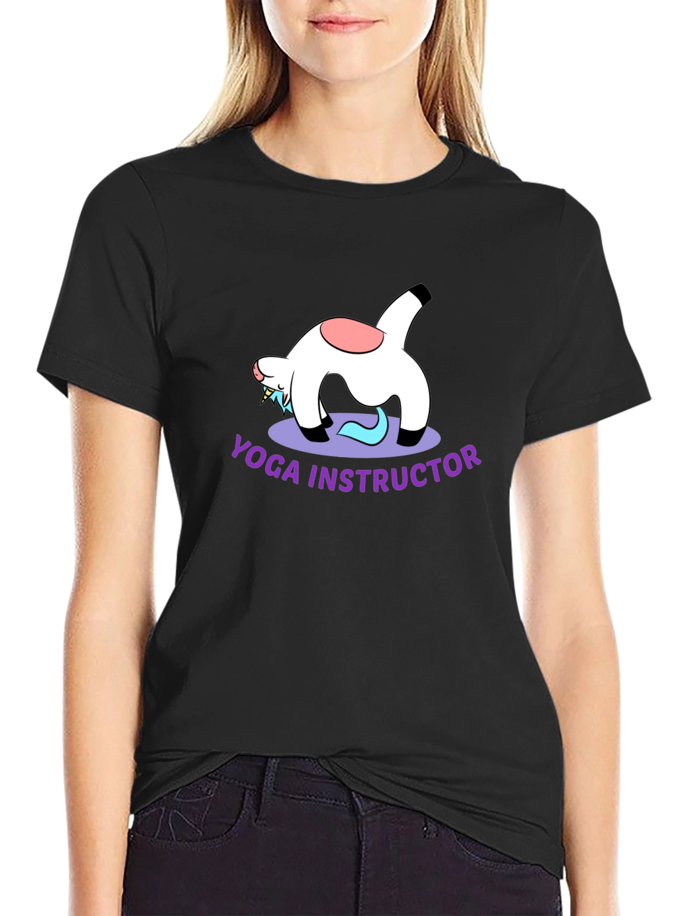 Yoga Instructor Unicorn T-Shirt