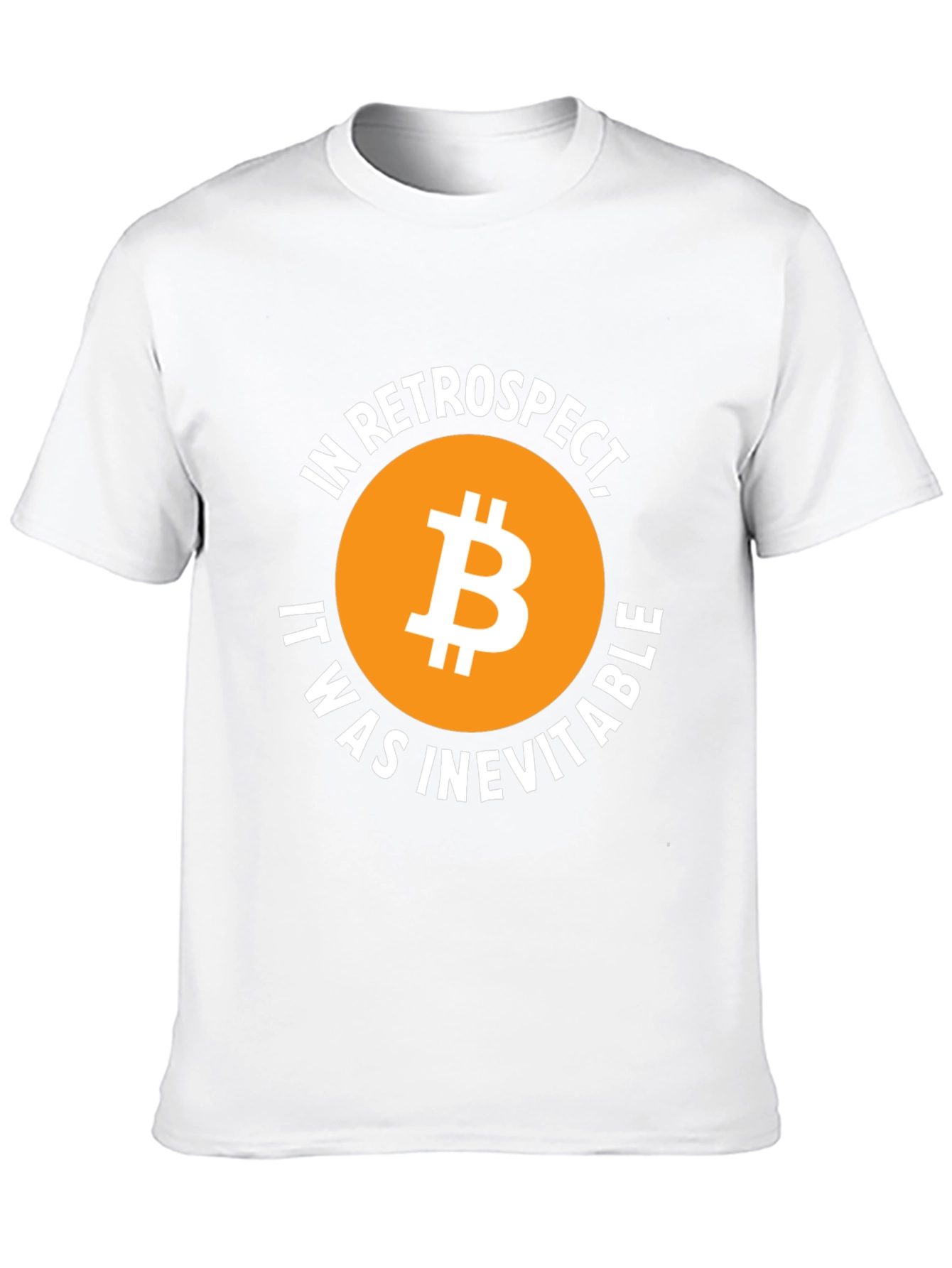 Bitcoin Retrospect Graphic Tee - Crypto Inevitable Design