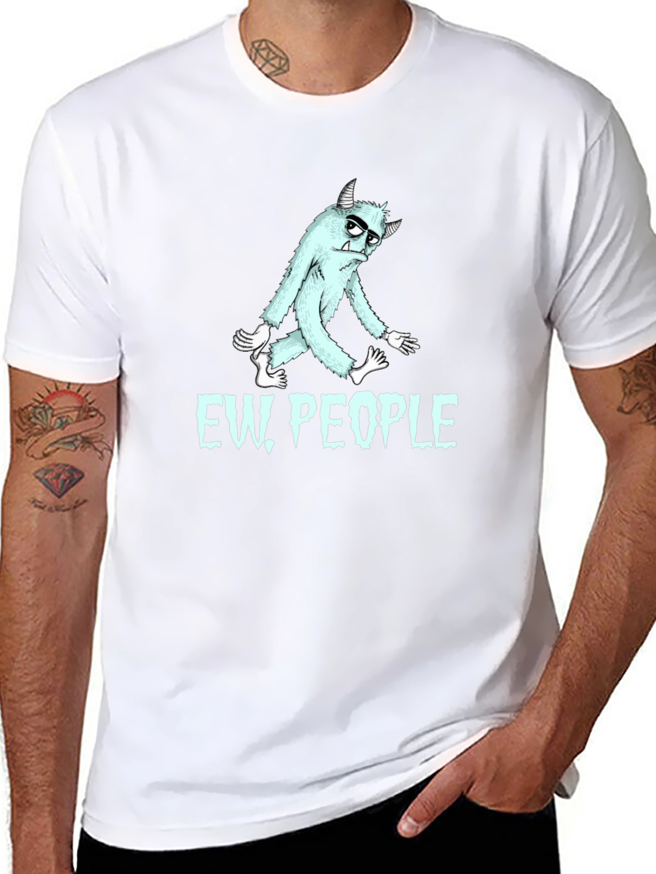 Ew People T-Shirt - Funny Graphic Tee