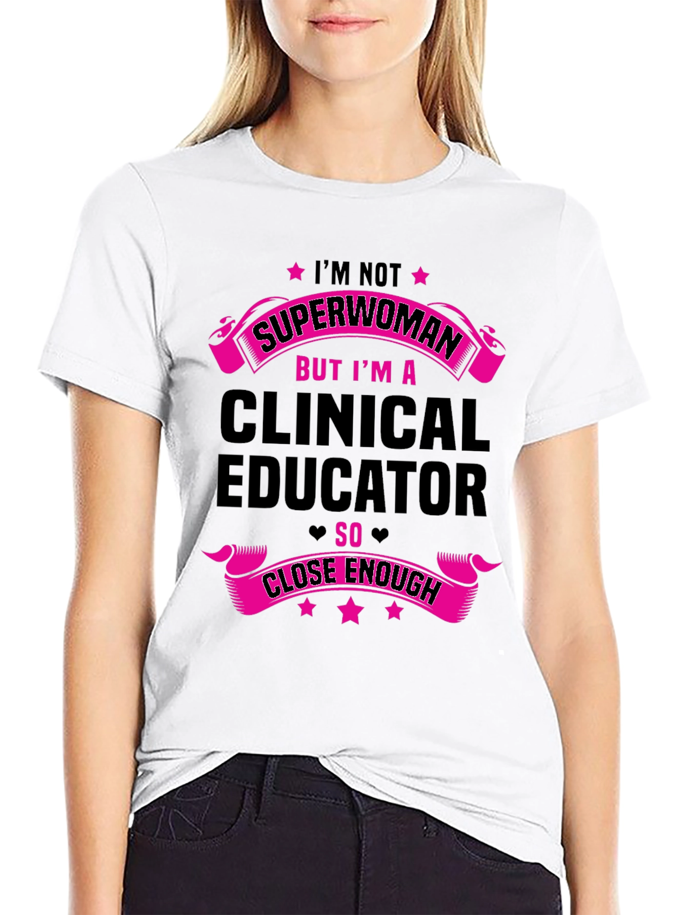 Clinical Educator Superwoman Graphic Tee