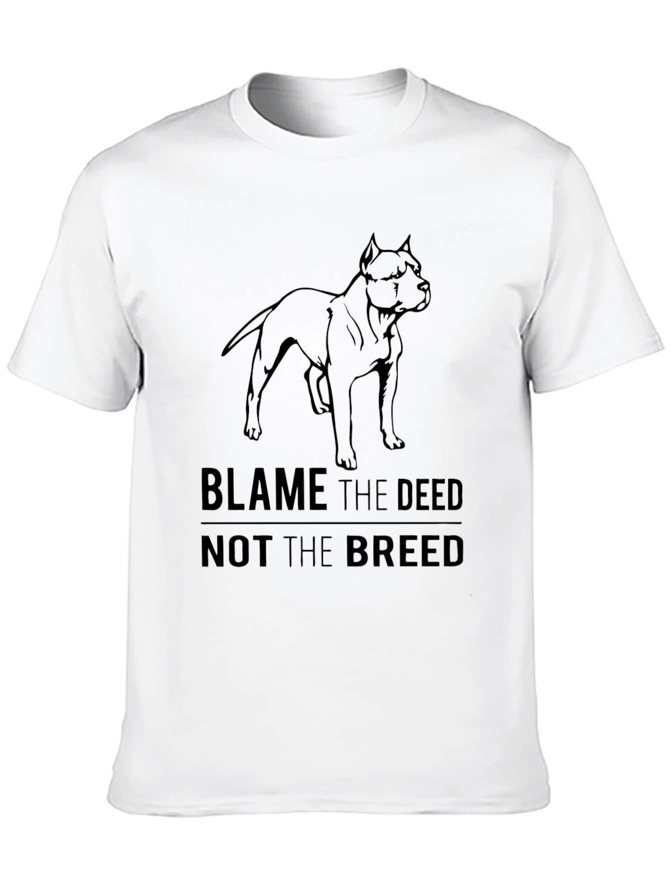 Blame the Deed Not the Breed - Graphic Tee