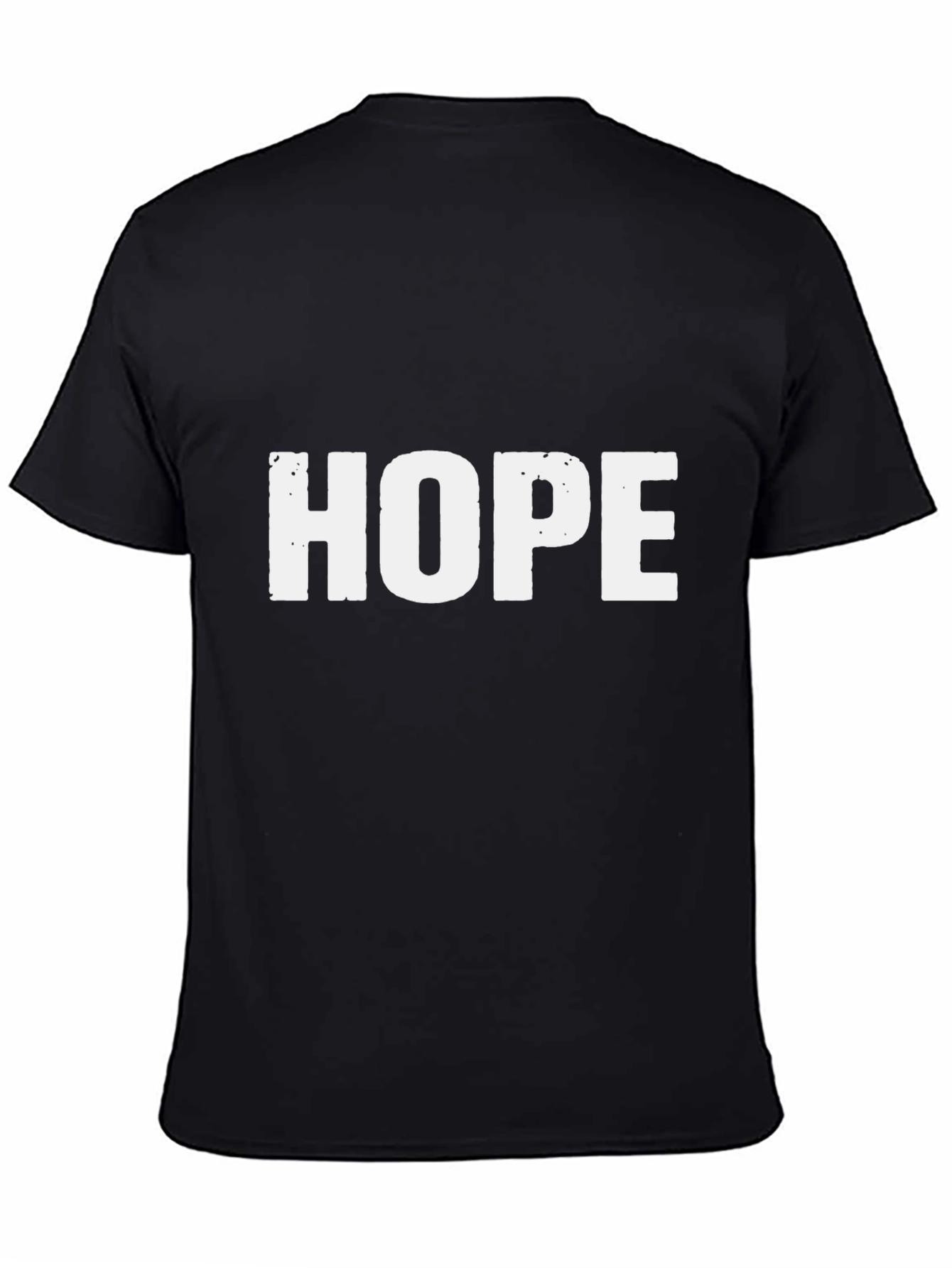 HOPE Graphic Print Black T-Shirt