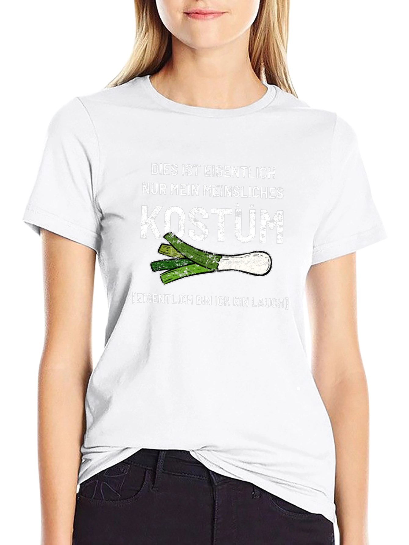 Funny Leek Costume T-Shirt - Mein Kostüm