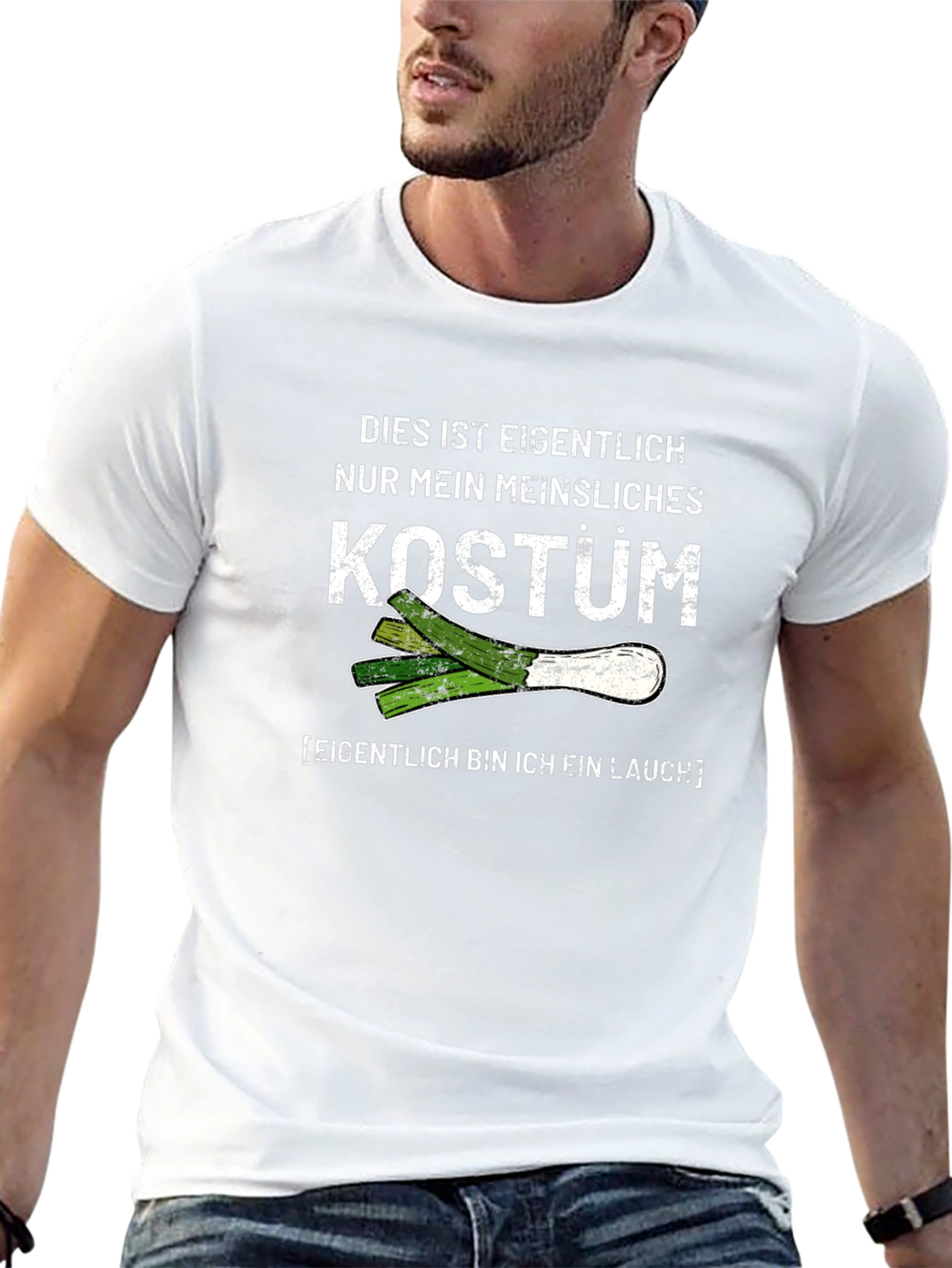 Funny Leek Costume T-Shirt - Mein Kostüm