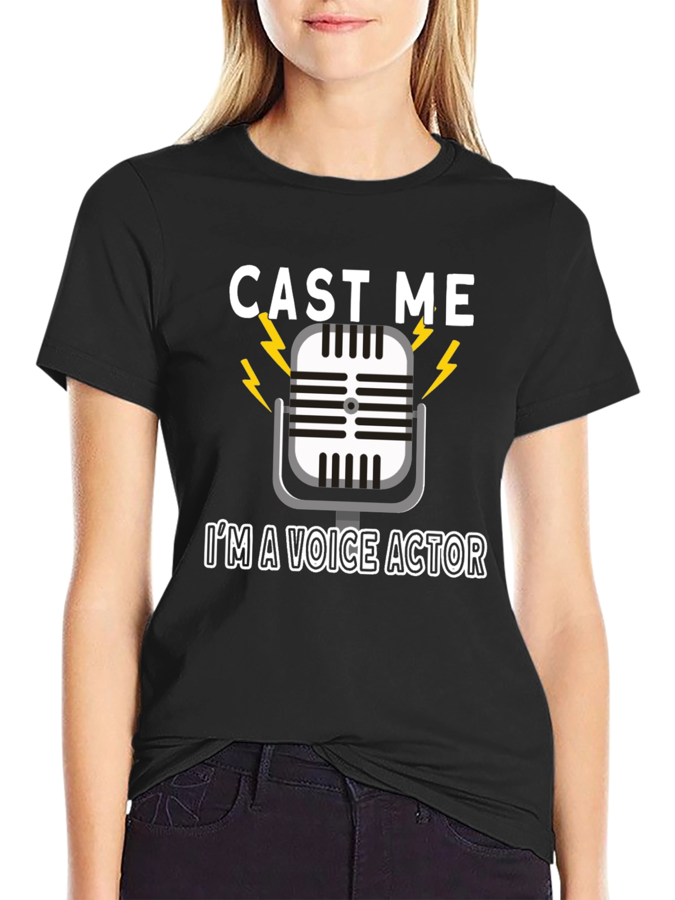 Cast Me Im A Voice Actor T-Shirt