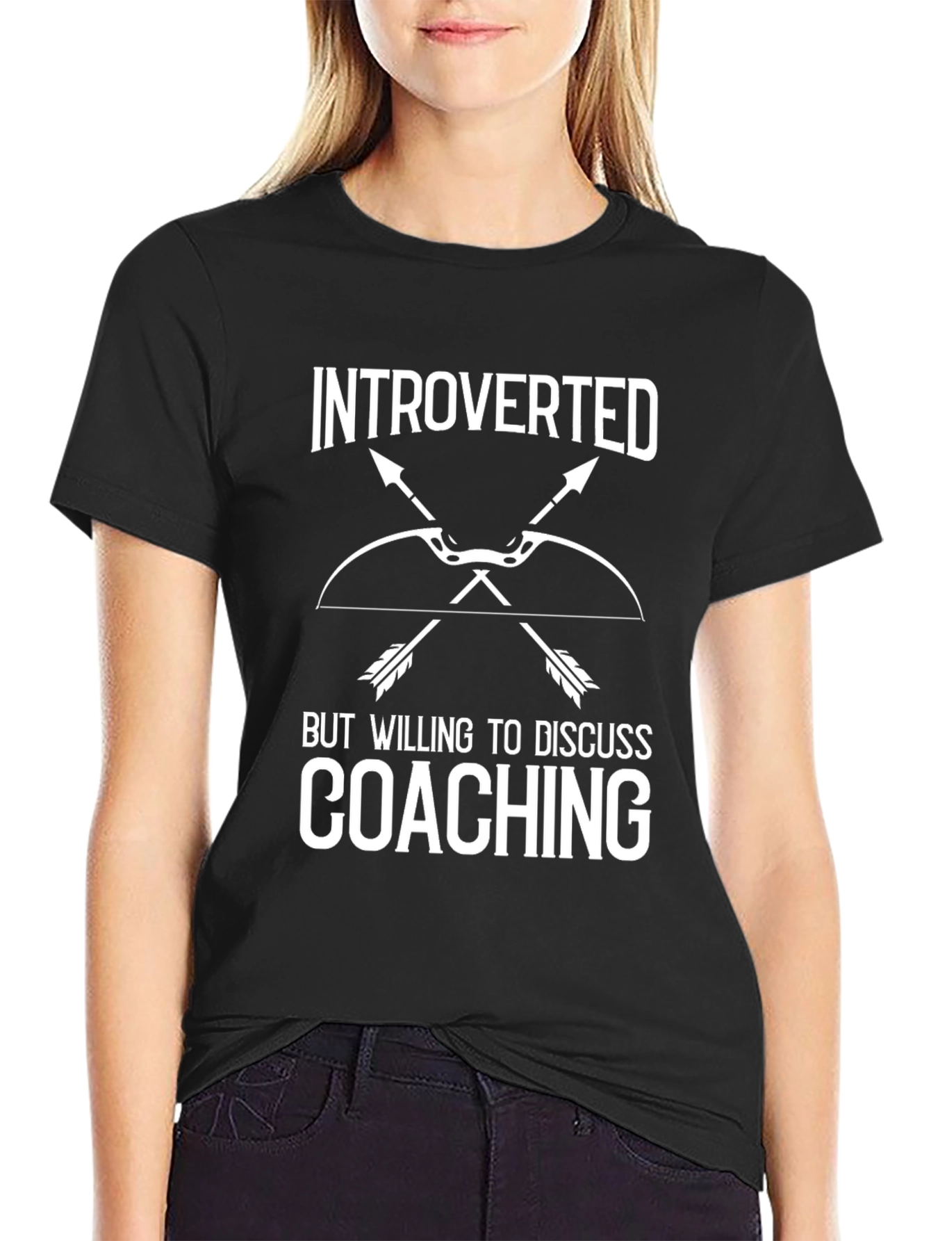 Introverted Coaching T-Shirt - Archery Tee